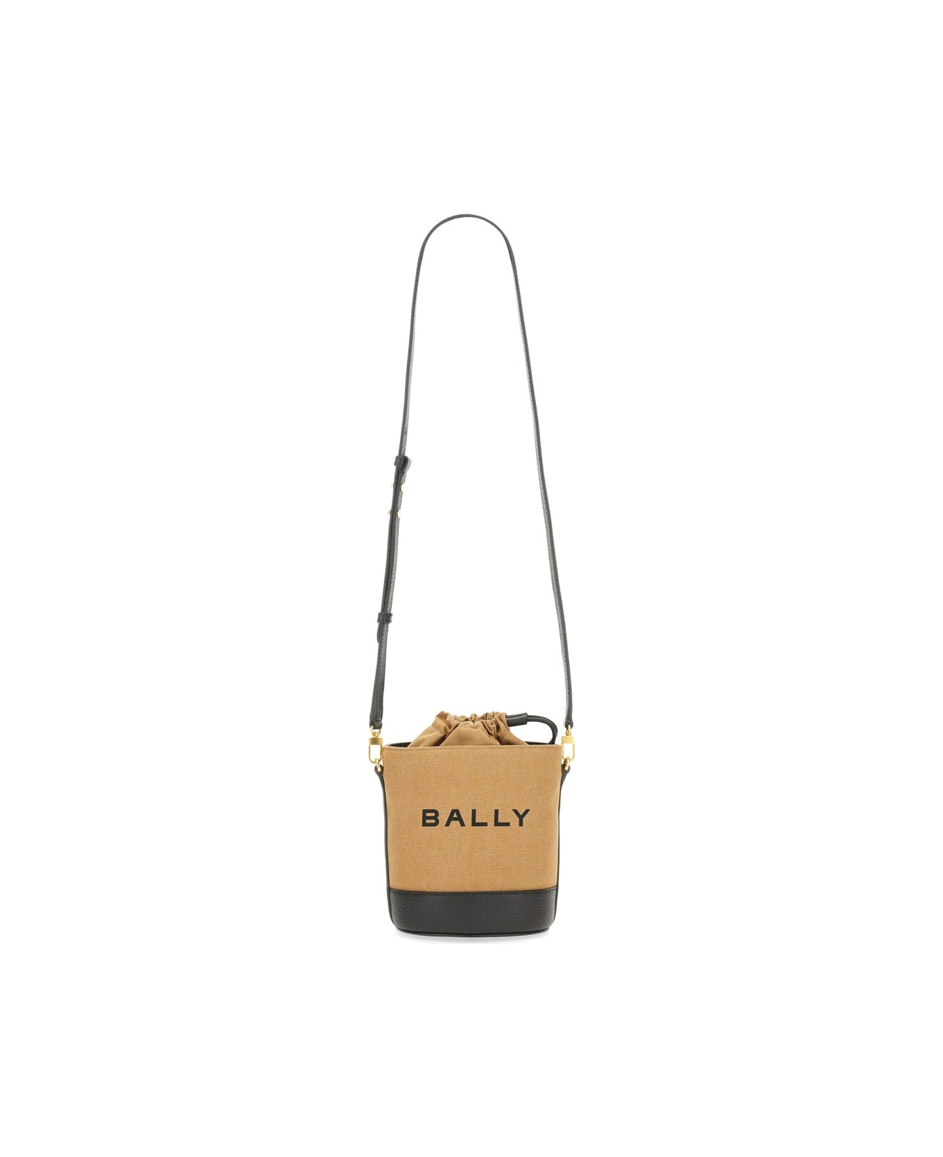 Bally Bucket Bag "bar" - BEIGE
