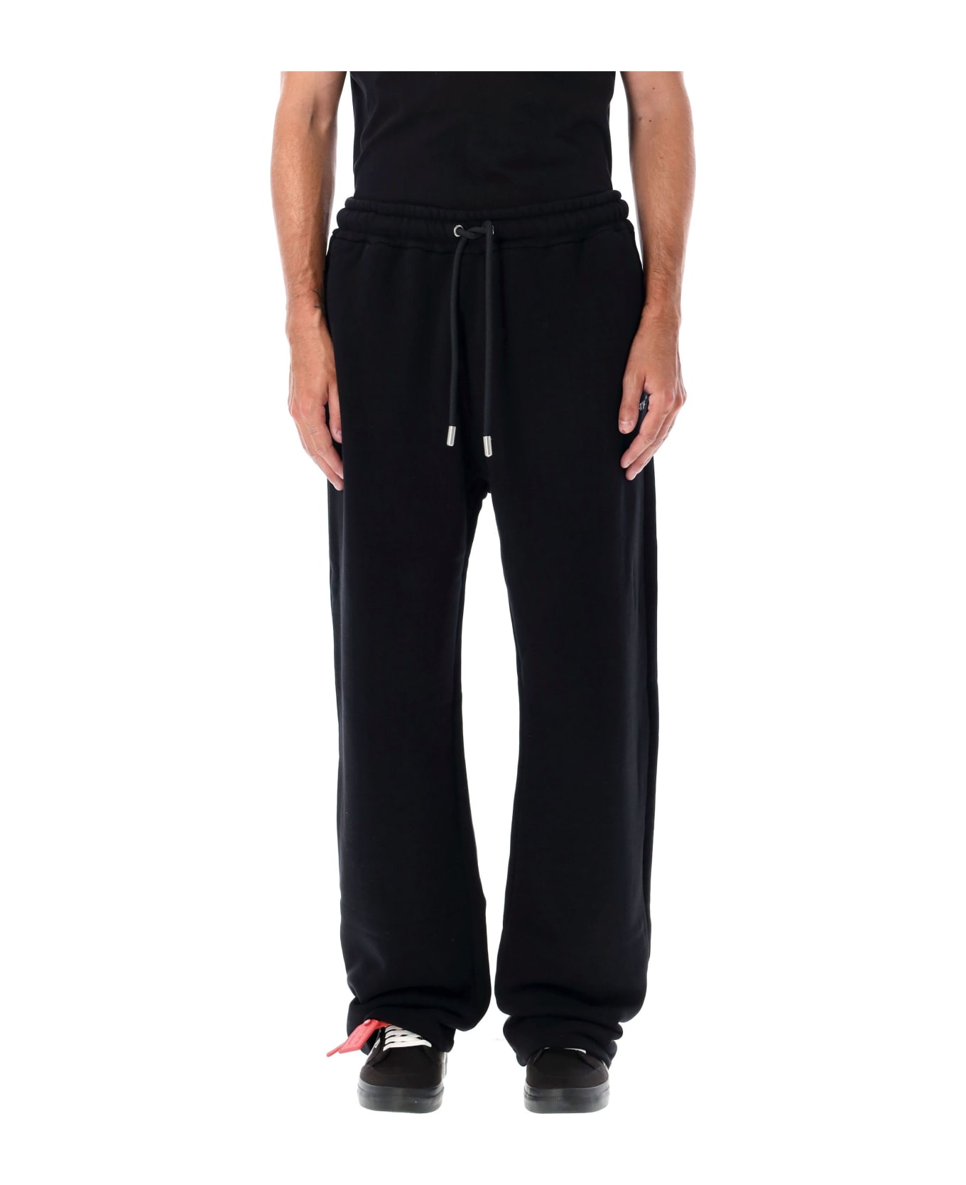 Off-White Pixel Diag Sweatpants - BLACK