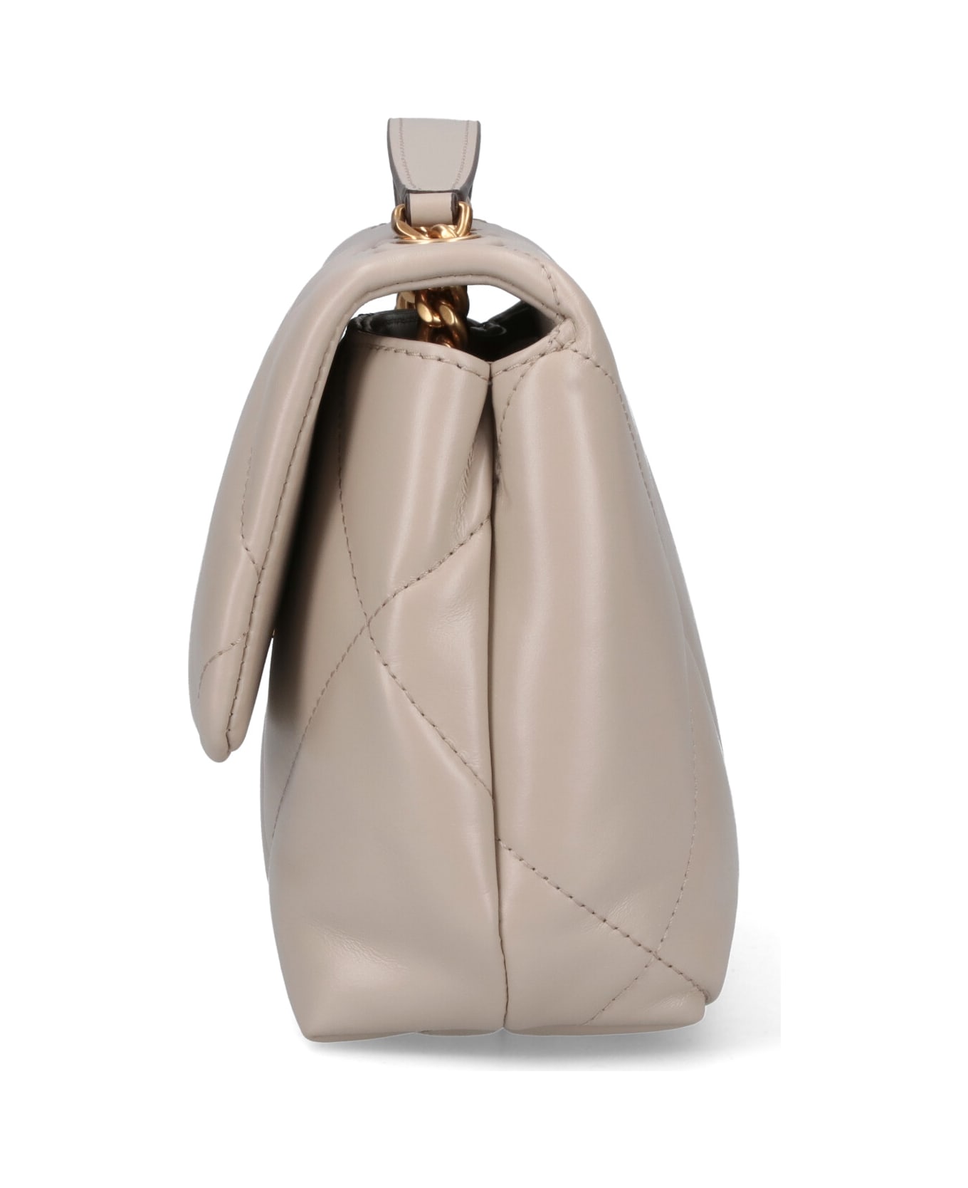 Tory Burch "kira Diamond Quilt" Shoulder Bag - Gray