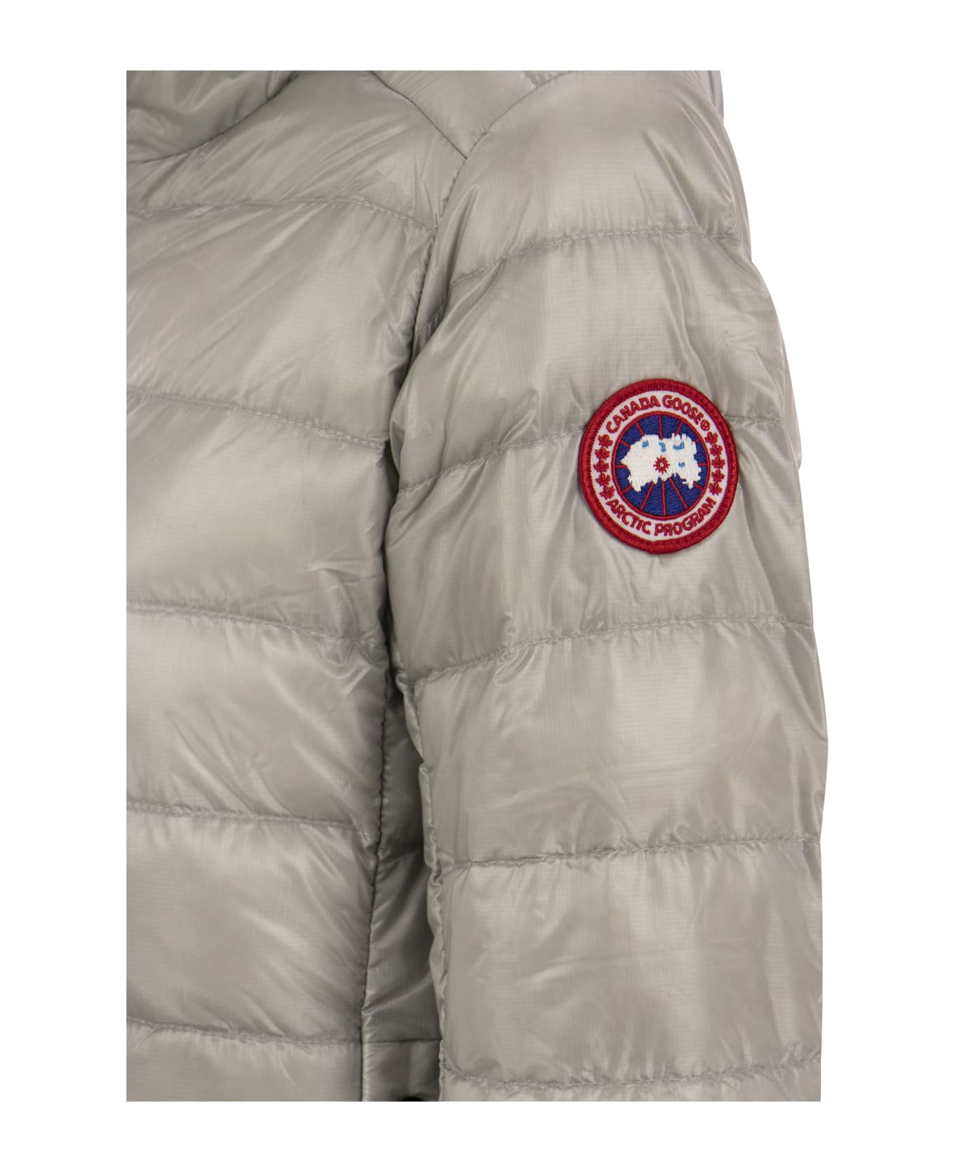 Canada Goose Cypress - Hooded Down Jacket - Silver
