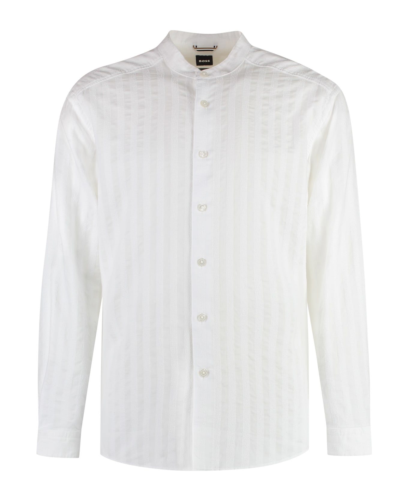 Hugo Boss Cotton Shirt - White