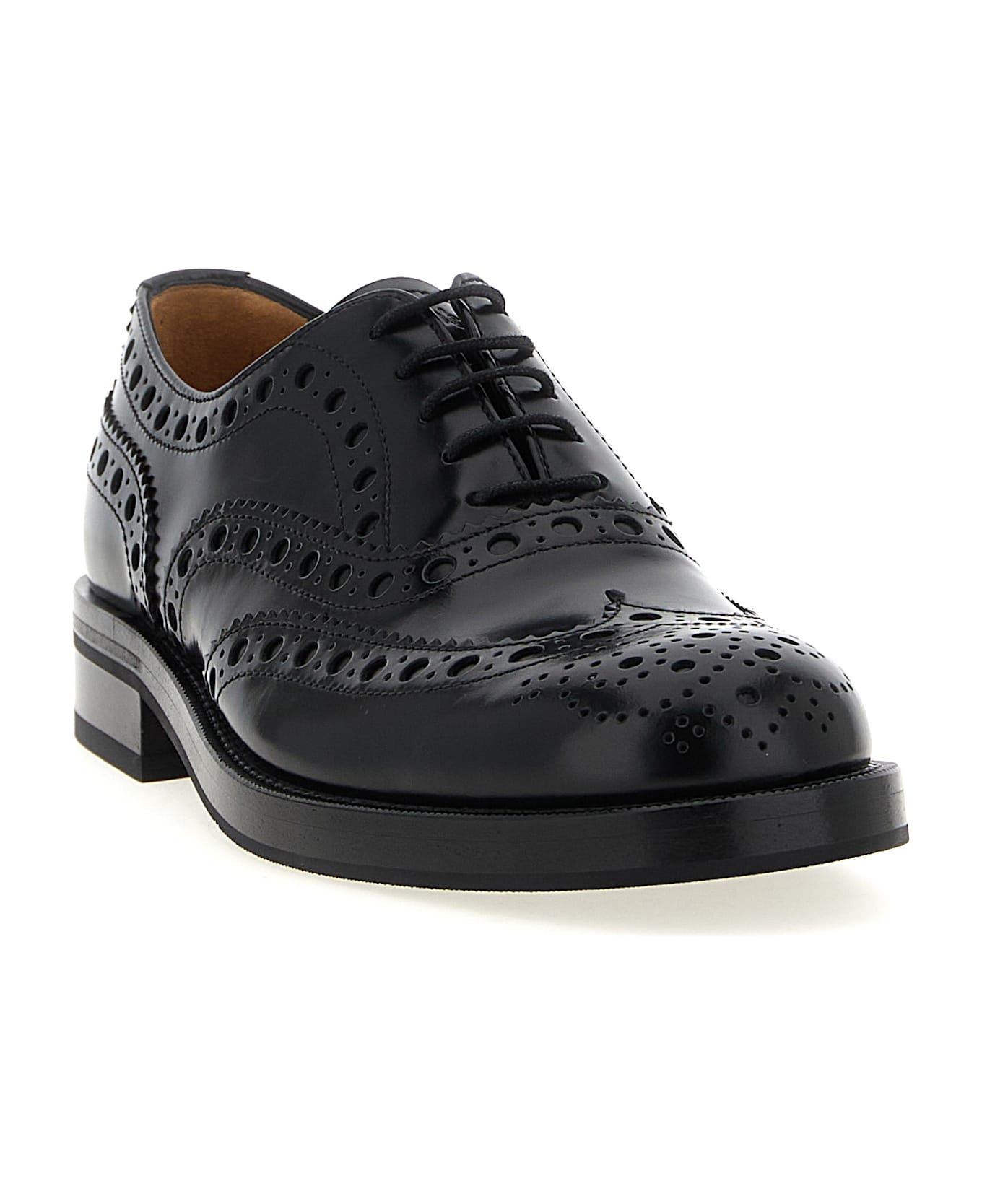 Church
s 
pilar
 Lace Up Shoes - Black  