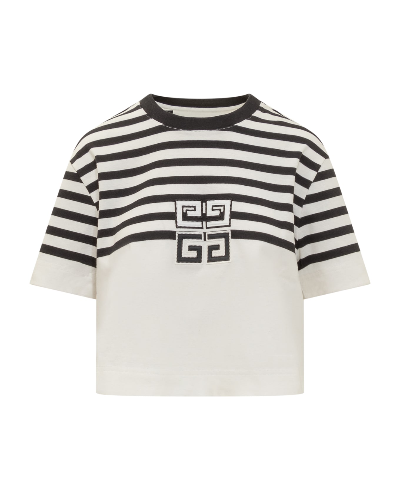 Givenchy Cropped T-shirt - White Tシャツ