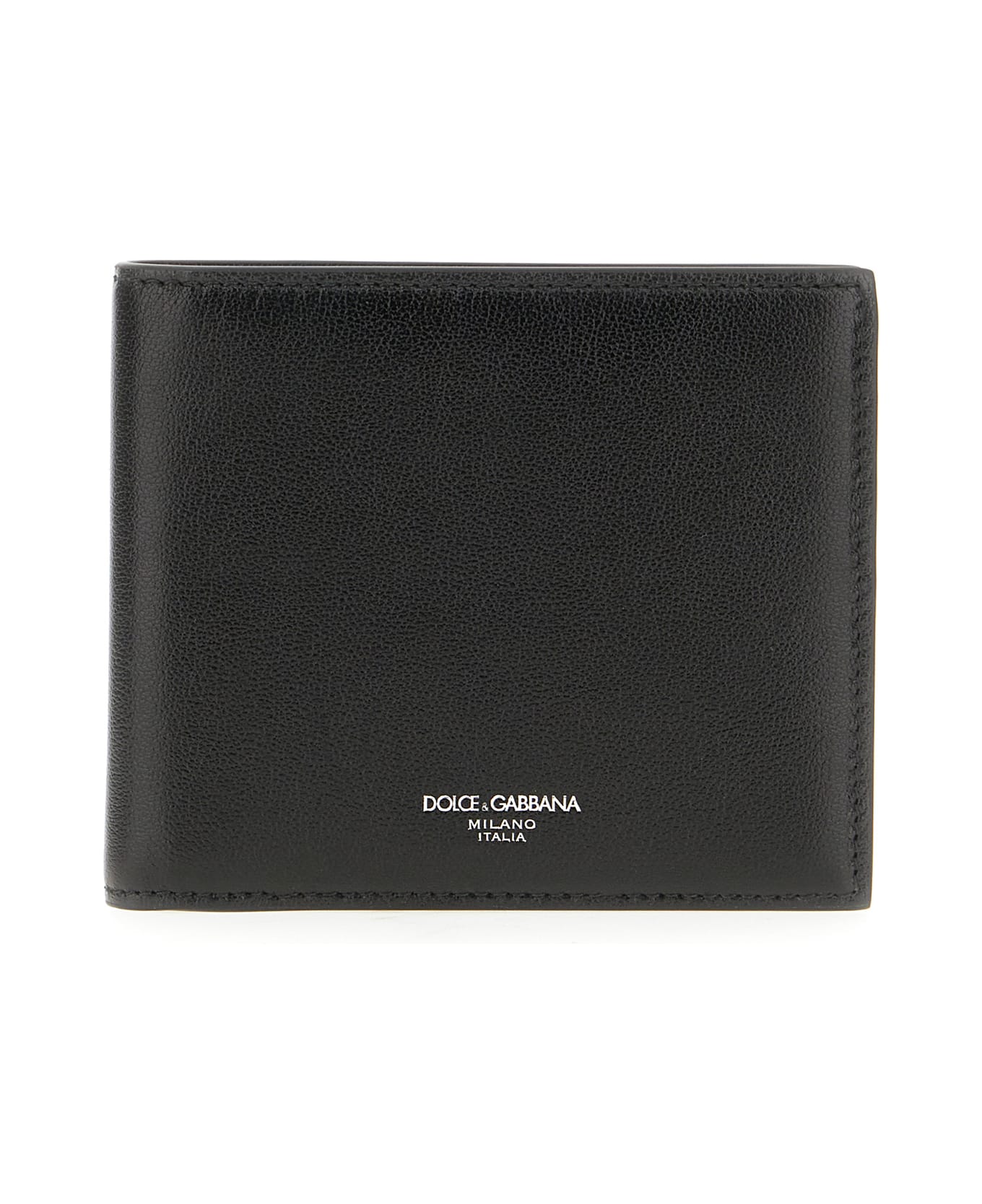 Dolce & Gabbana Black Leather Wallet - BLACK