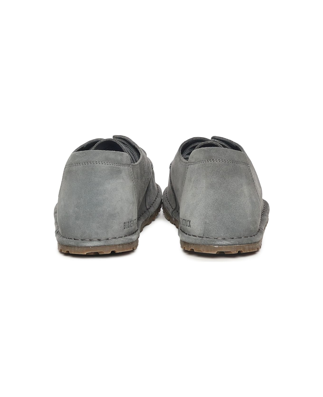 Birkenstock Utti Suede Moccasins - BASALT GREY