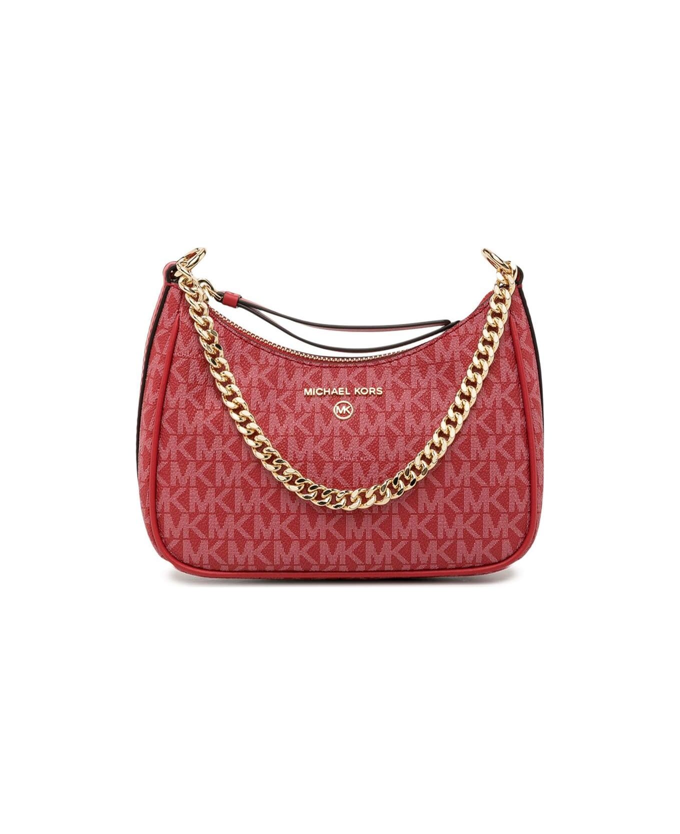 MICHAEL Michael Kors Jet Set Shoulder Bag With Jacquard Logo