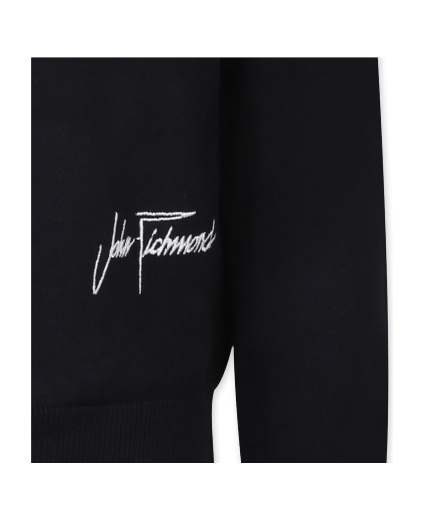Richmond Black Cardigan For Boy - Black