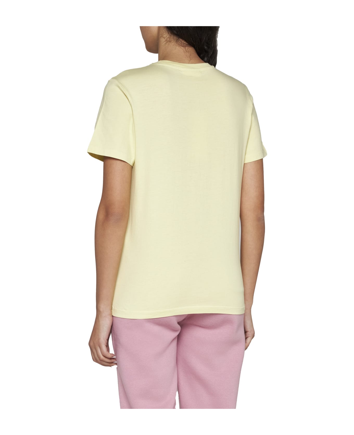 Maison Kitsuné T-Shirt - Chalk yellow