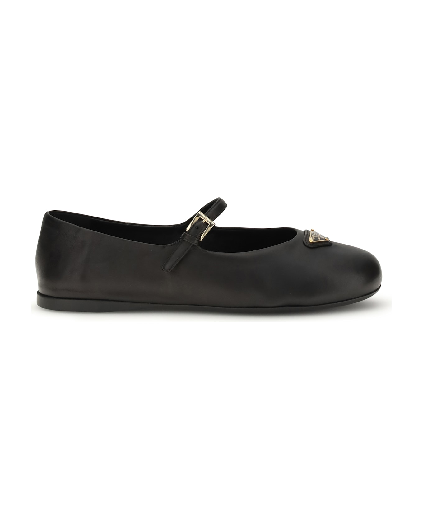 Prada Nappa Leather Ballerinas
