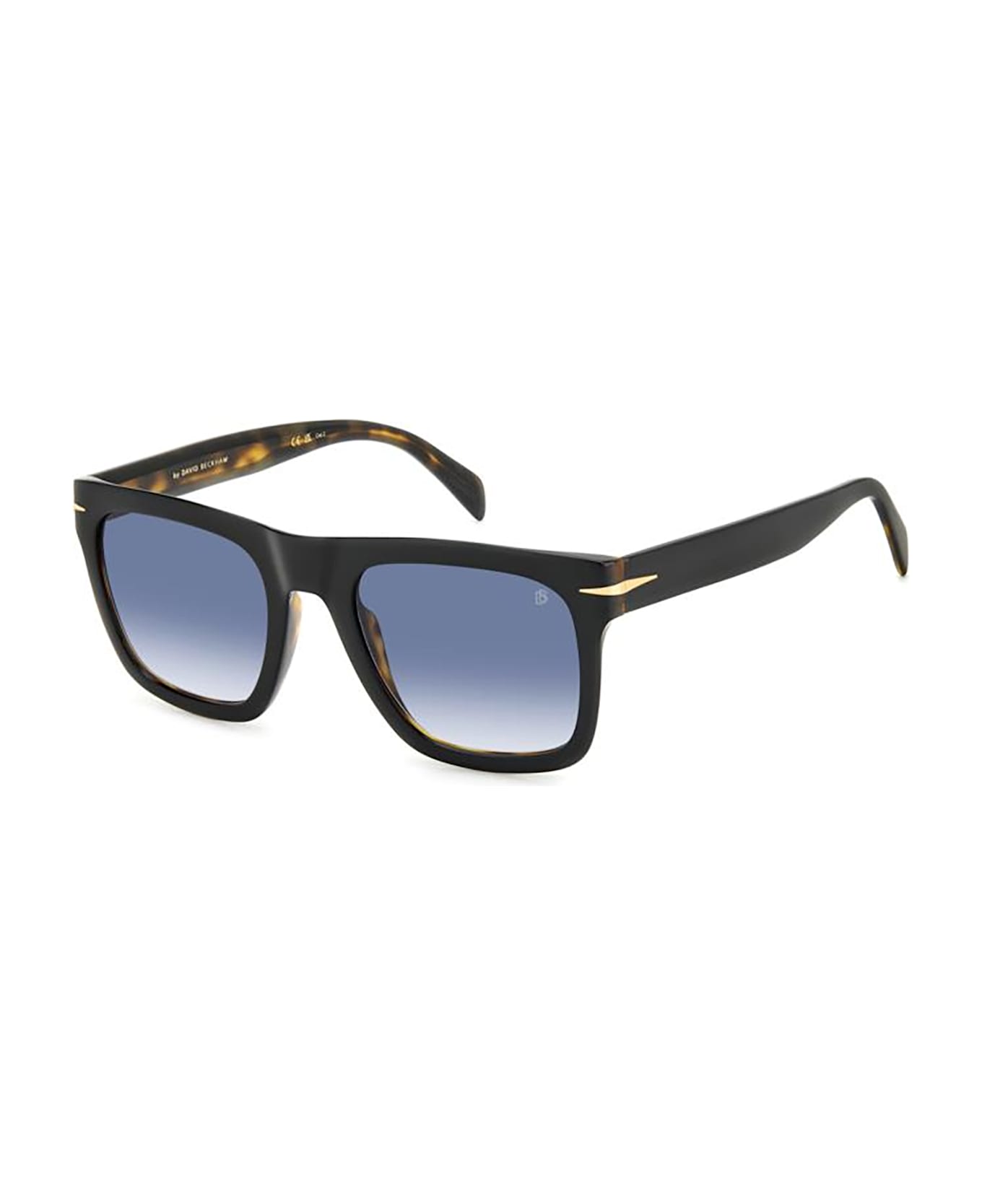 DB Eyewear by David Beckham DB 7000/S FLAT Sunglasses - Black Havana