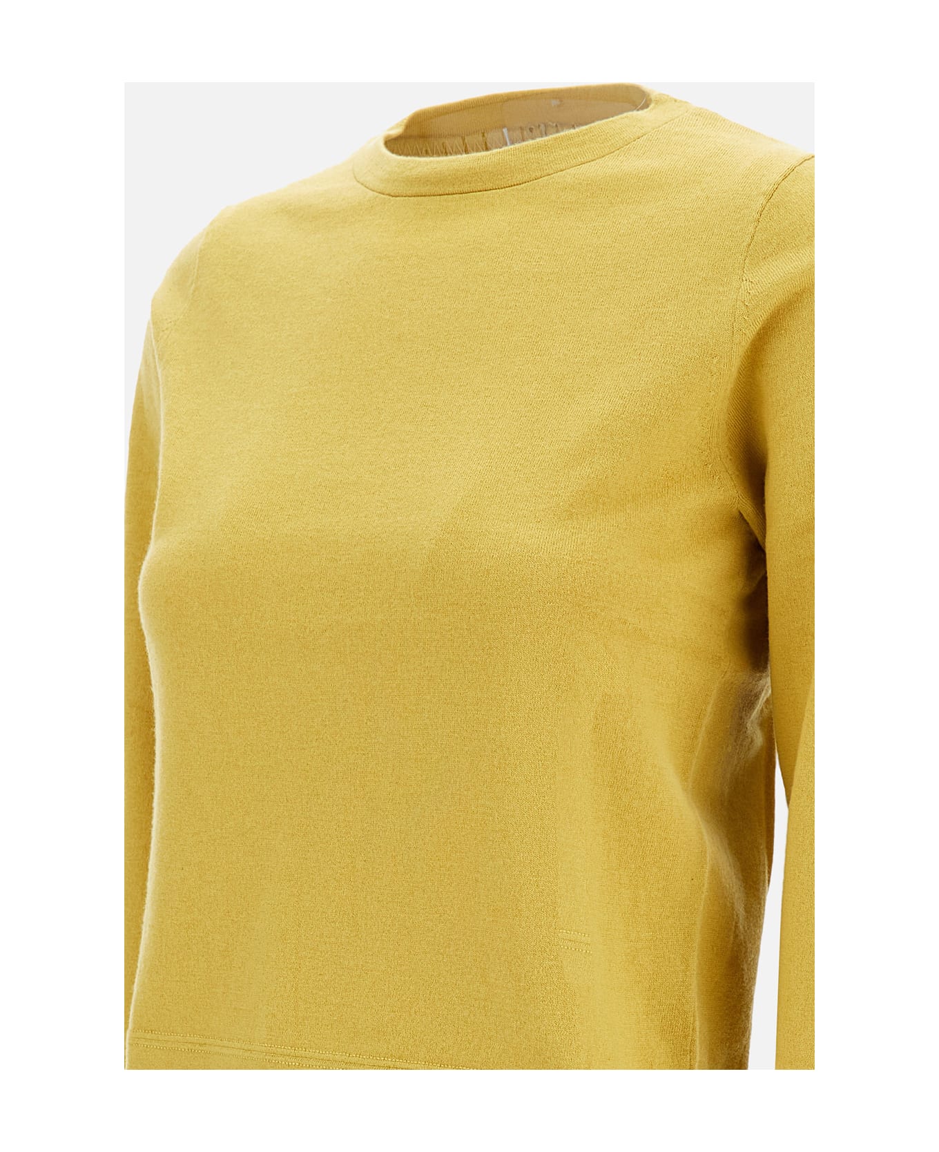 Extreme Cashmere N 451 Lisa Cotton Cashmere Top - Yellow