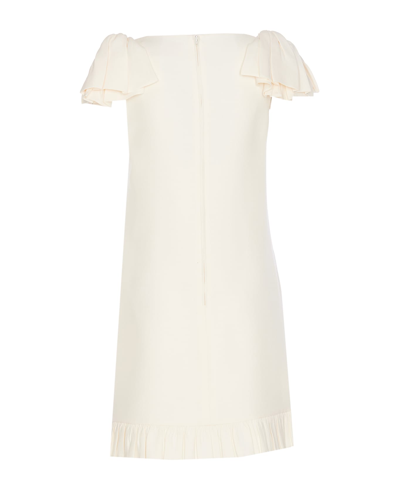 Valentino Garavani Solid Dress - White