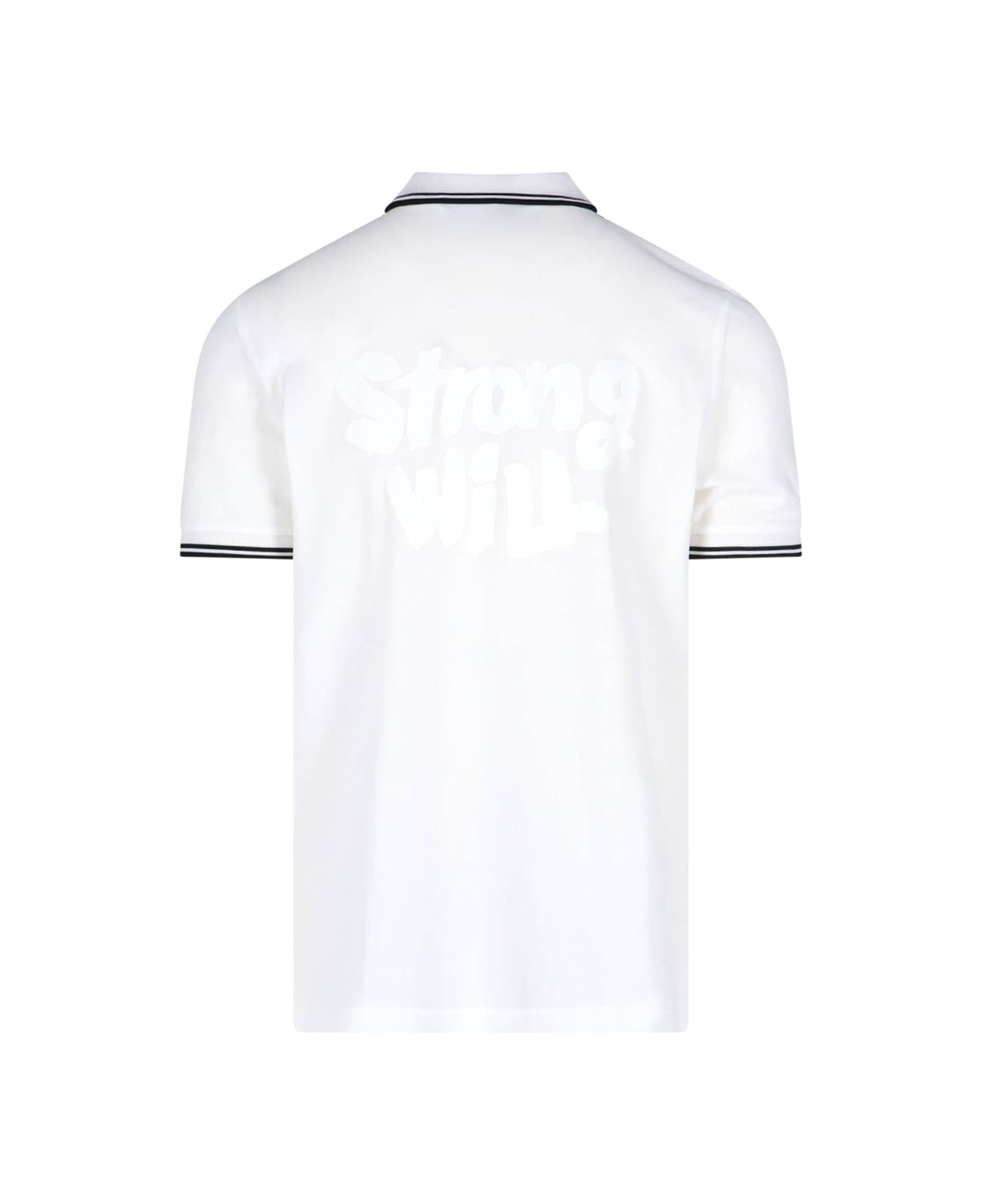 Comme des Garçons Logo Polo Shirt - White シャツ