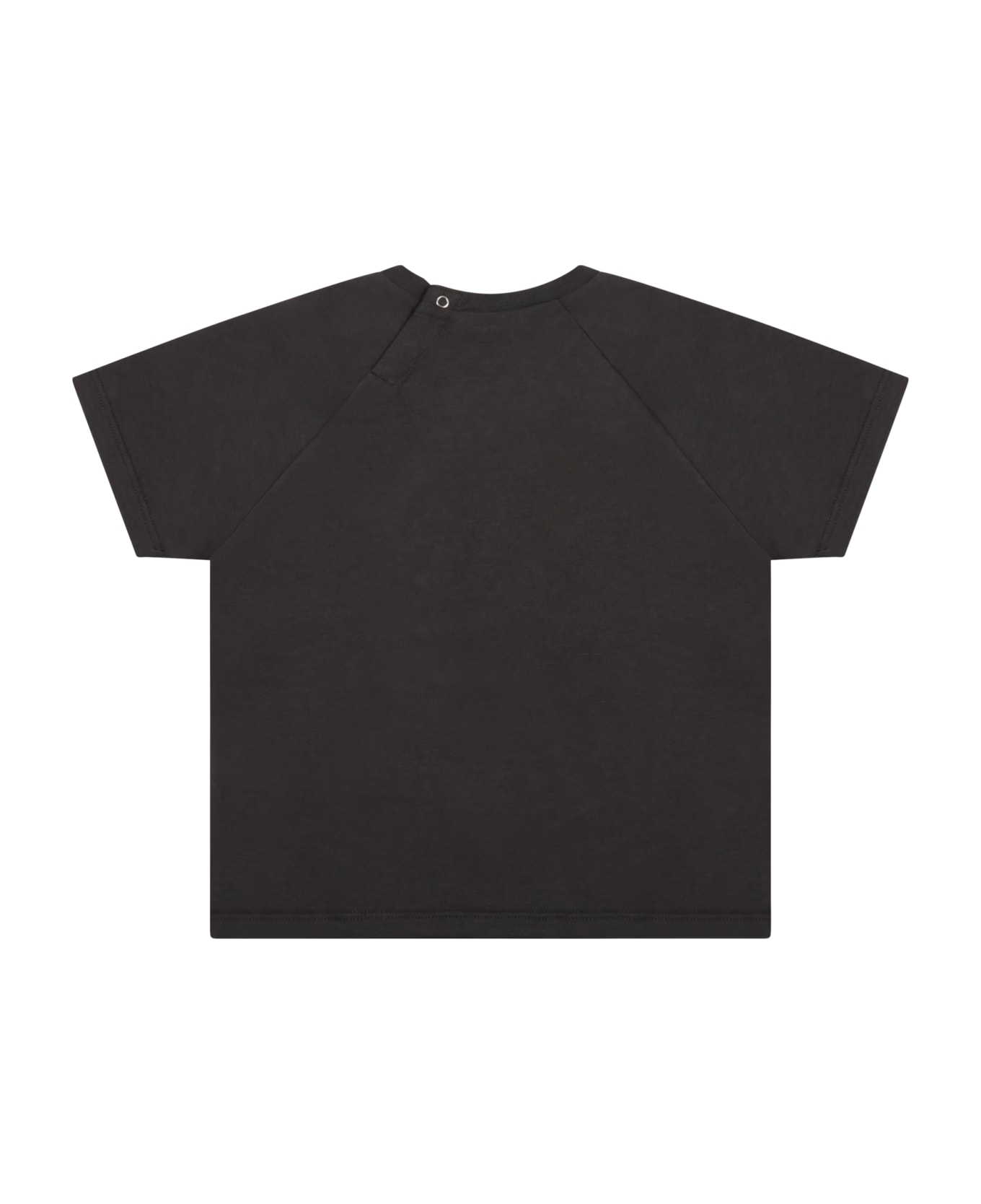 Gucci Grey T-shirt For Baby Boy With Logos - Grey