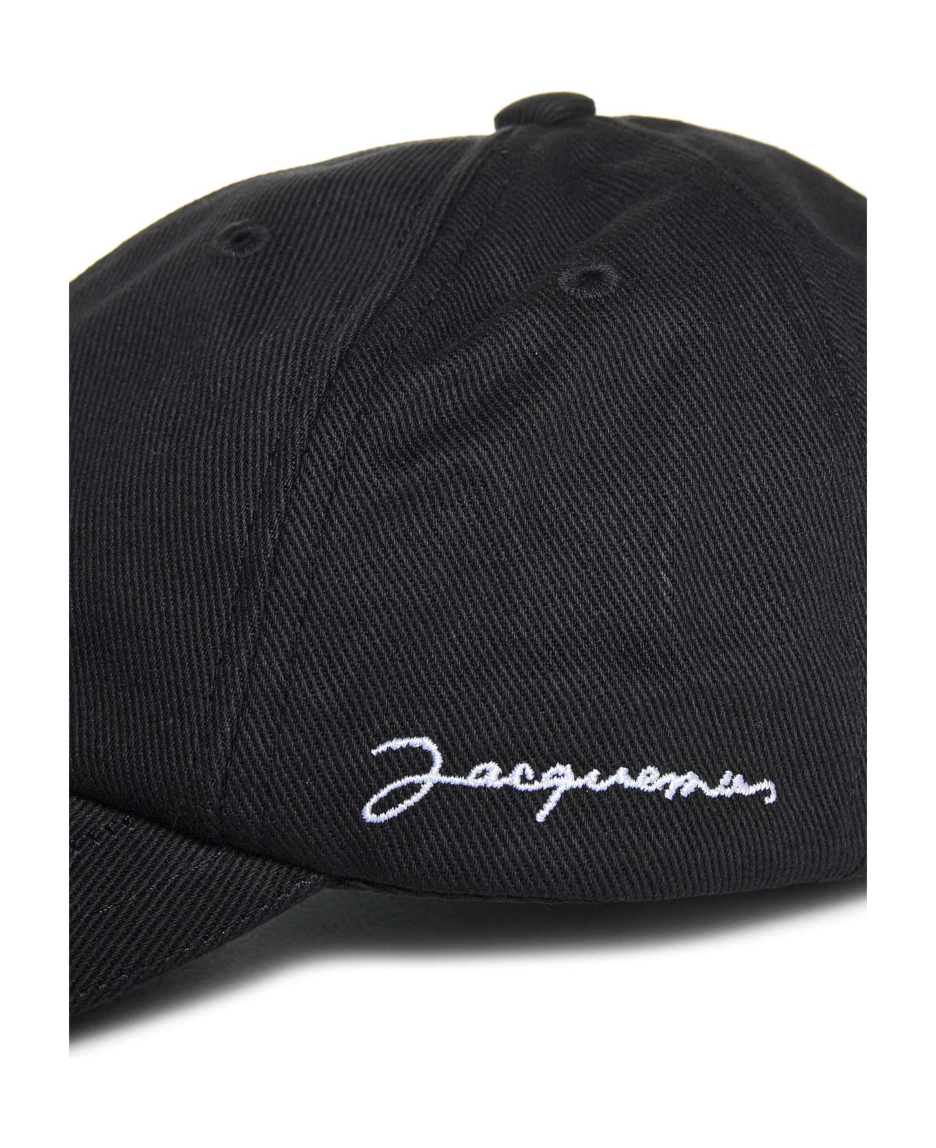 Jacquemus La Casquette Cotton Cap - Black 帽子