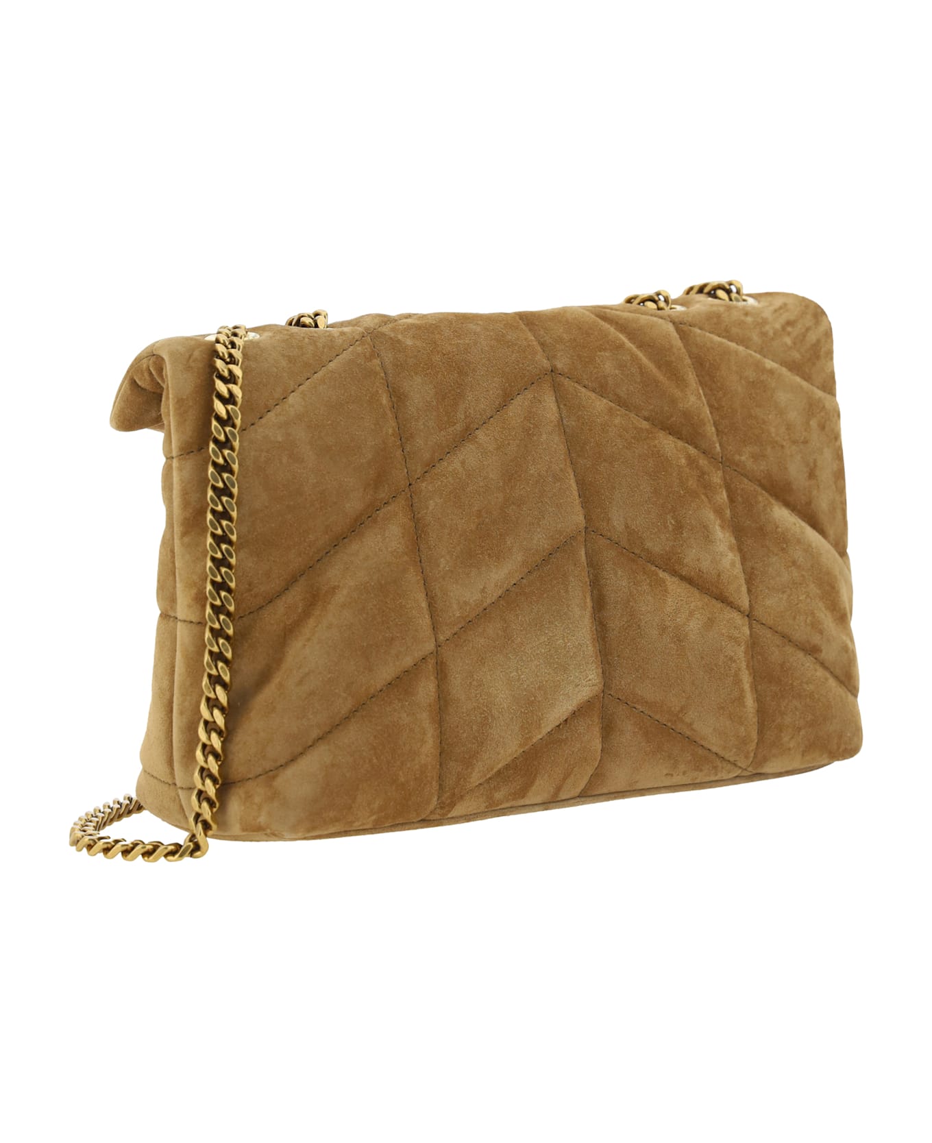 Saint Laurent Mini Shoulder Bag - Golden Leaf