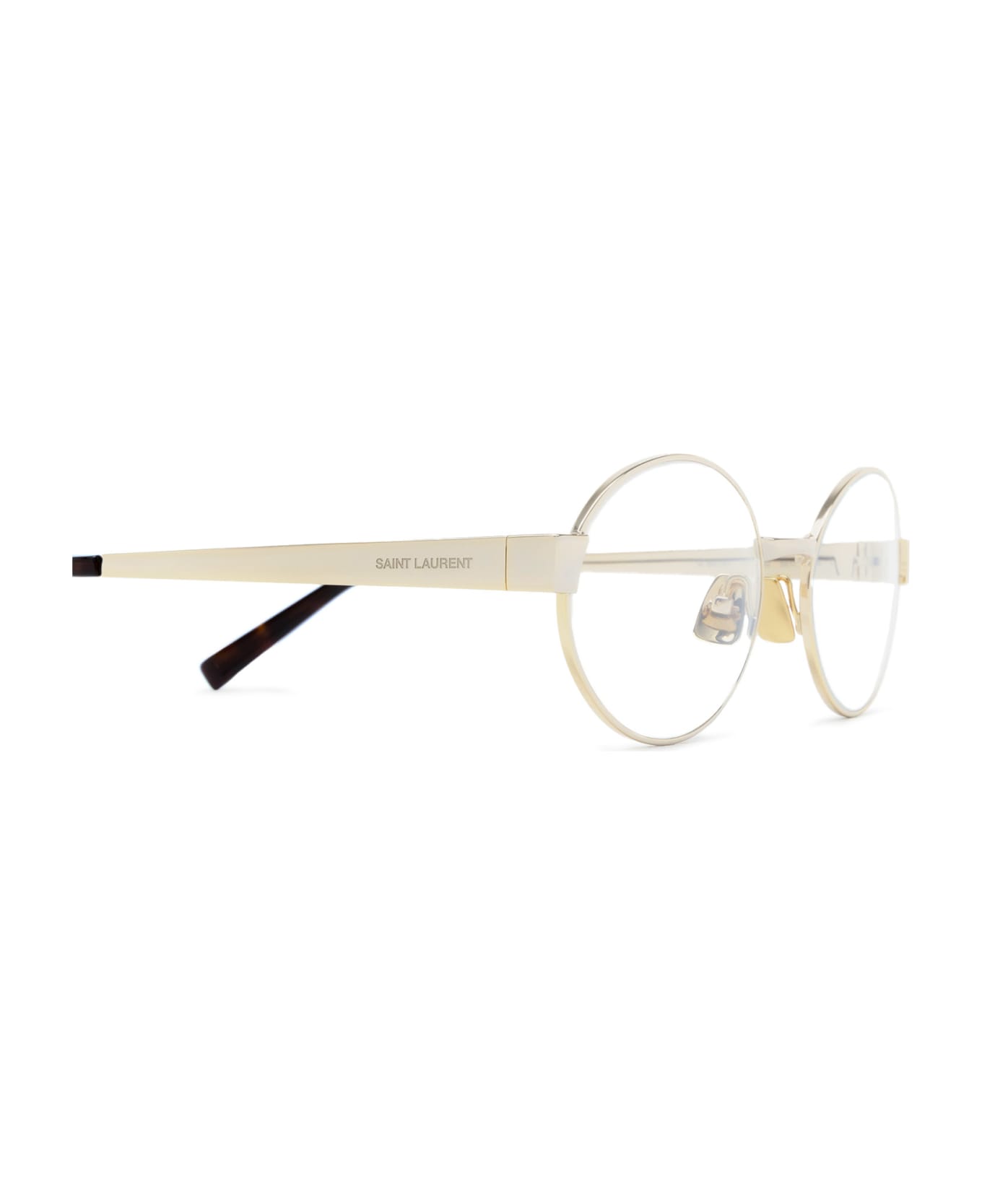 Saint Laurent Eyewear Sl 692 Opt Gold Glasses - Gold