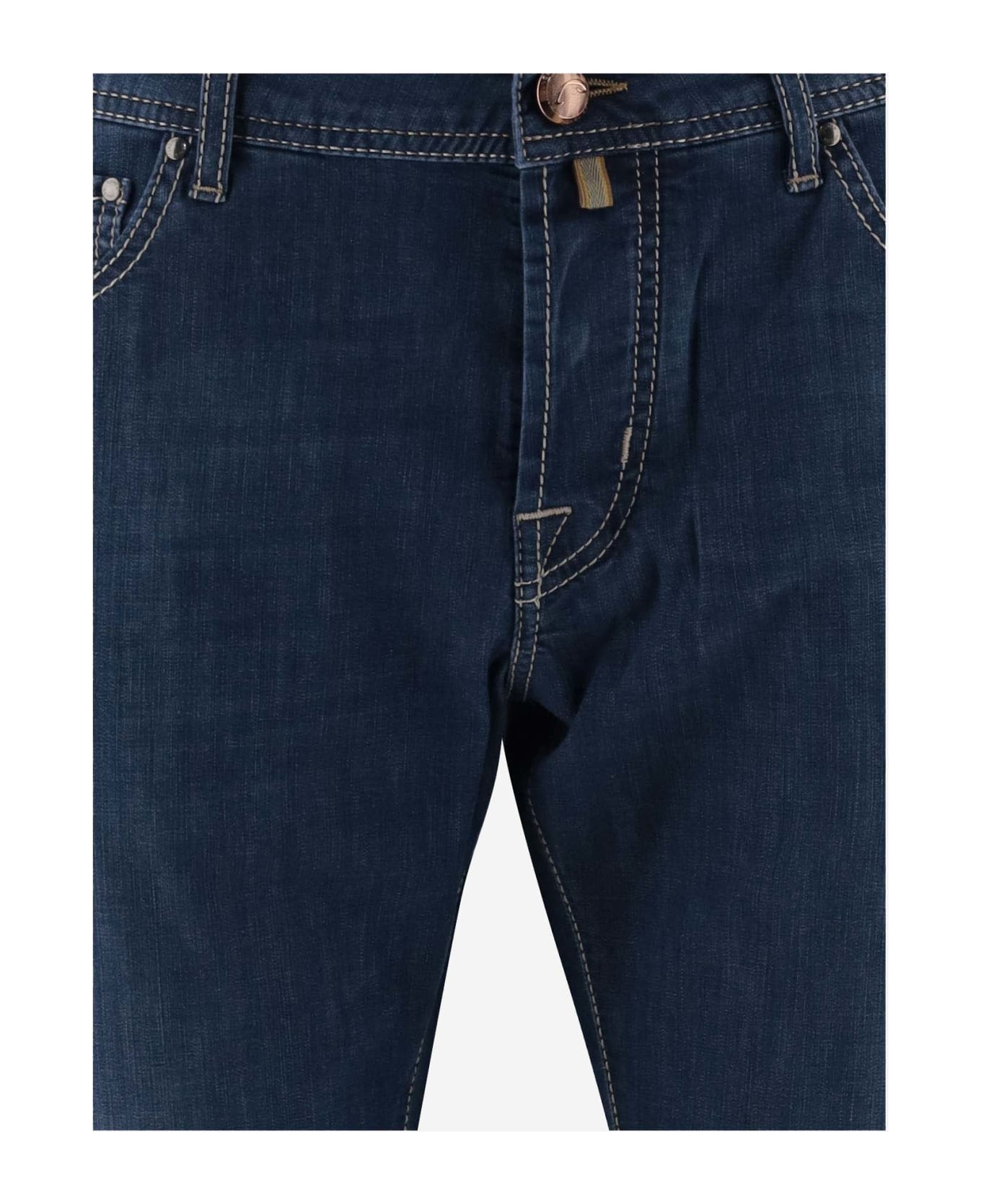 Jacob Cohen Cotton Blend Denim Jeans Jeans - DENIM MEDIO
