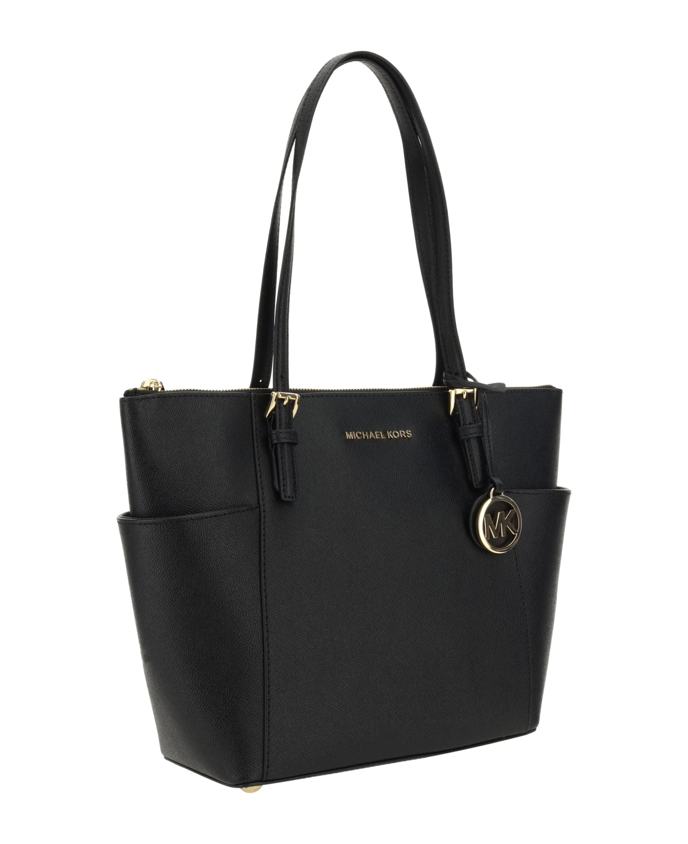 MICHAEL Michael Kors Jet Set Tote Shoulder Bag - Black