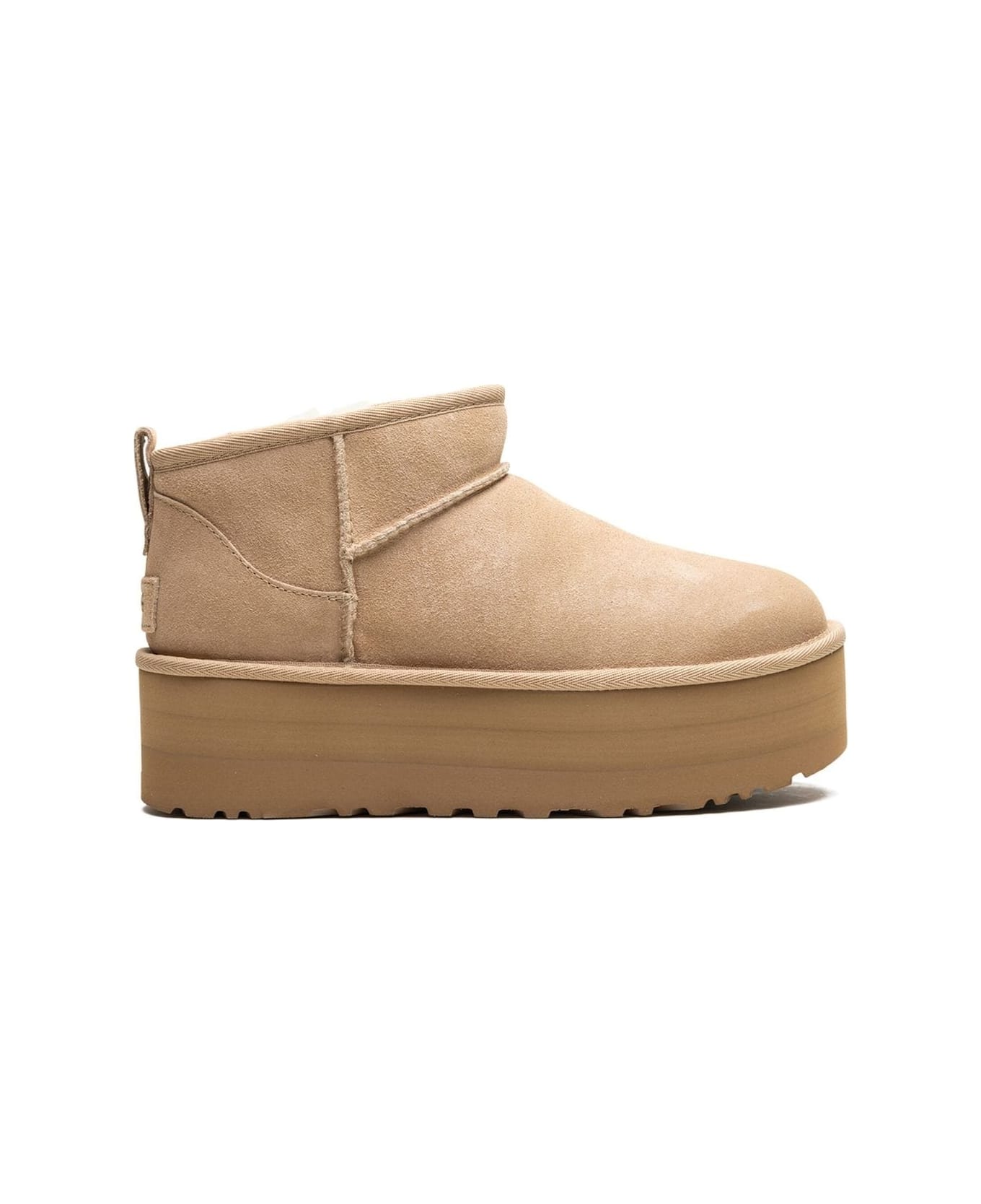 UGG W Classic Ultra Mini Platform - Sand