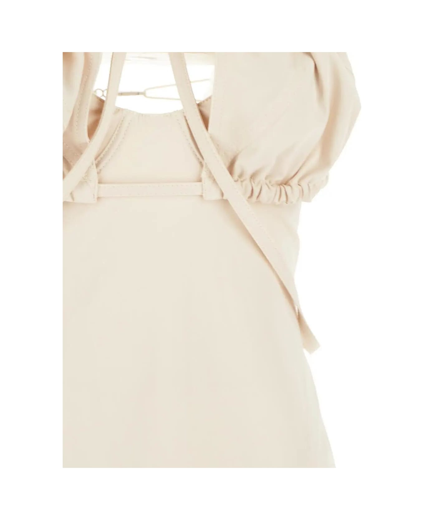 Jacquemus La Robe Bikini Midi Dress - WHITE