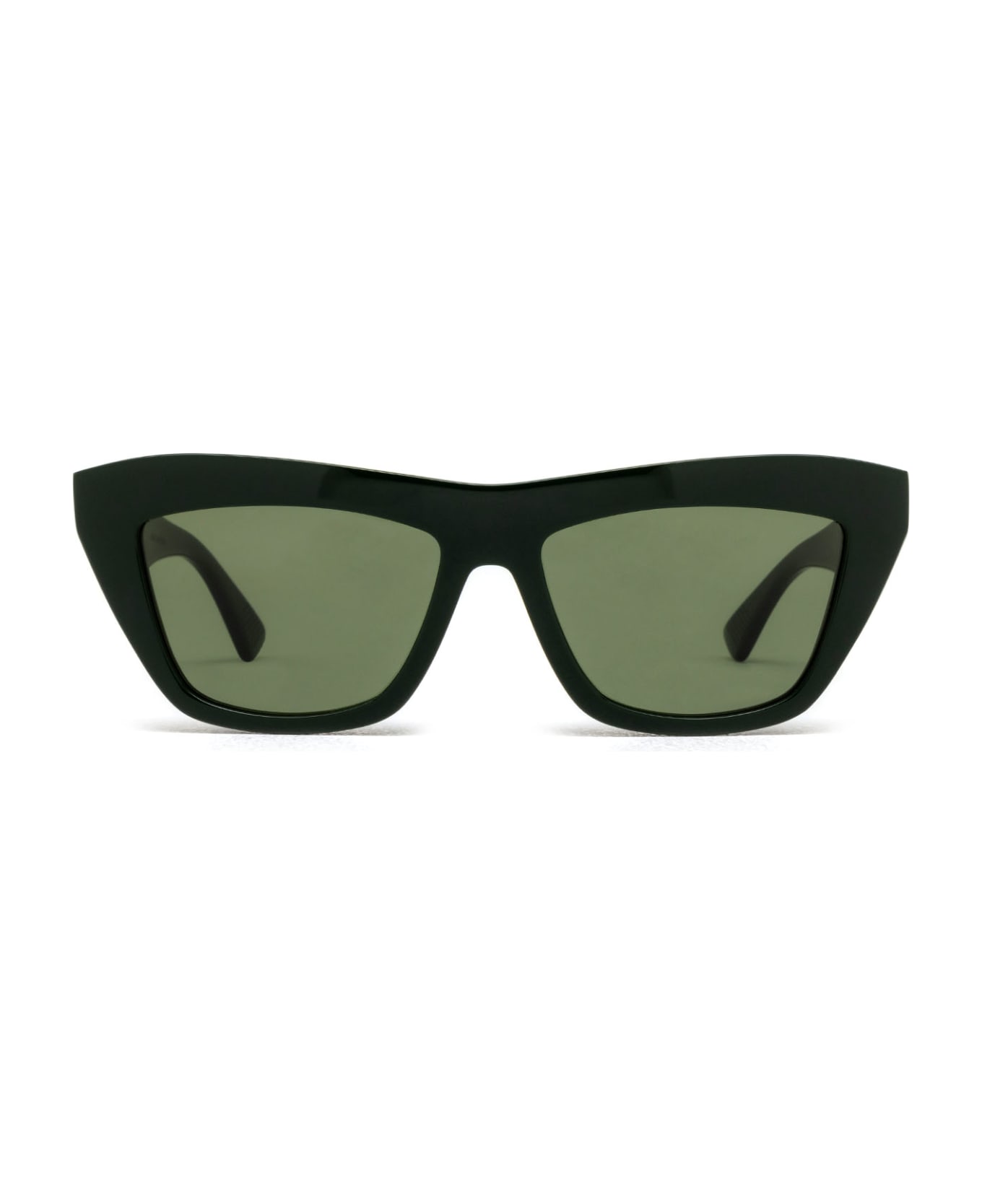 Bottega Veneta Eyewear Bv1121s Green Sunglasses - Green