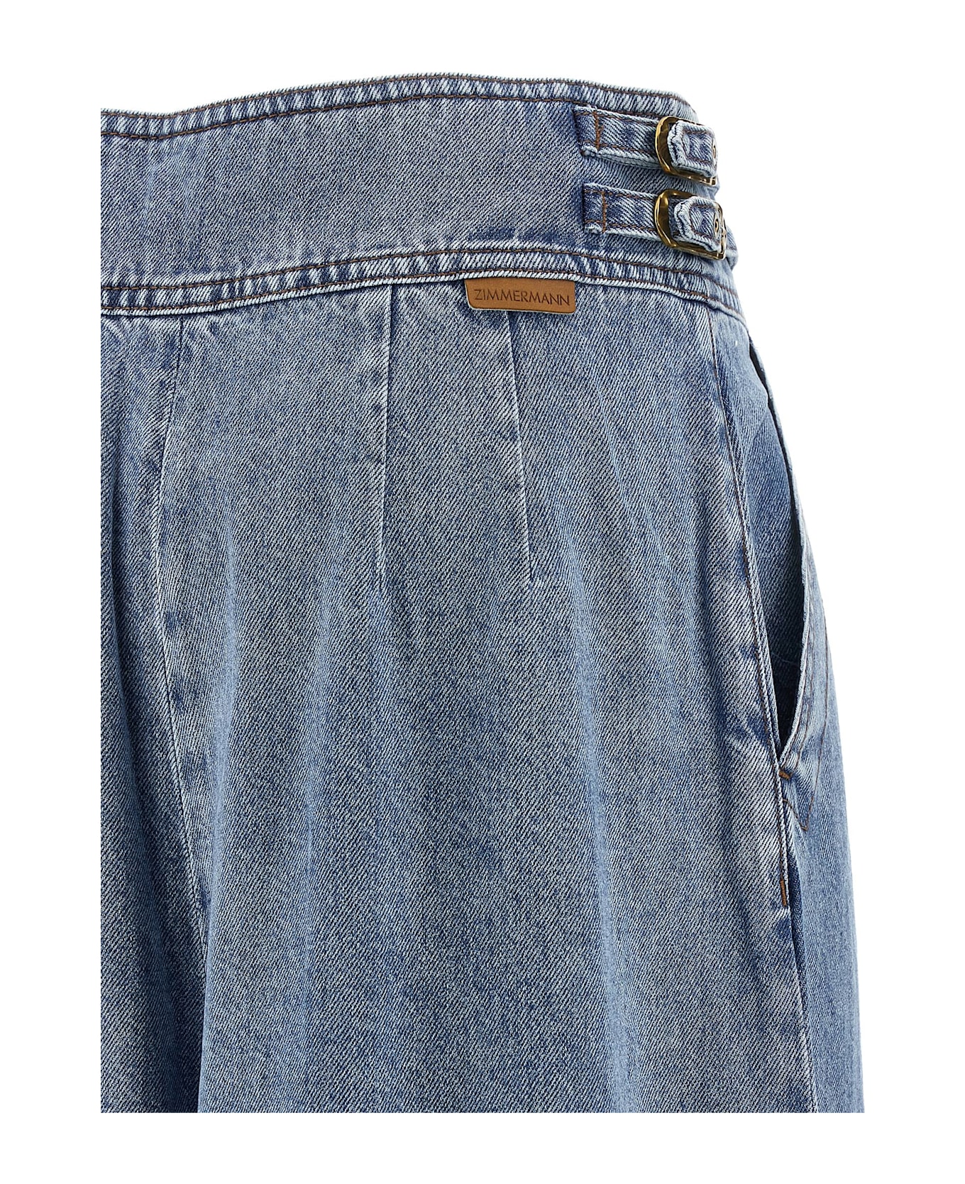 Zimmermann 
denim Culotte
 Jeans - Light Blue