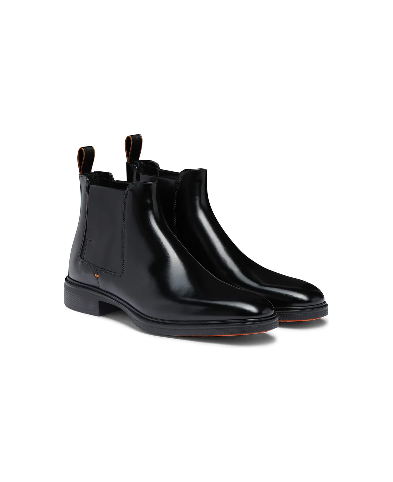 Santoni ''easy'' Boots - Black