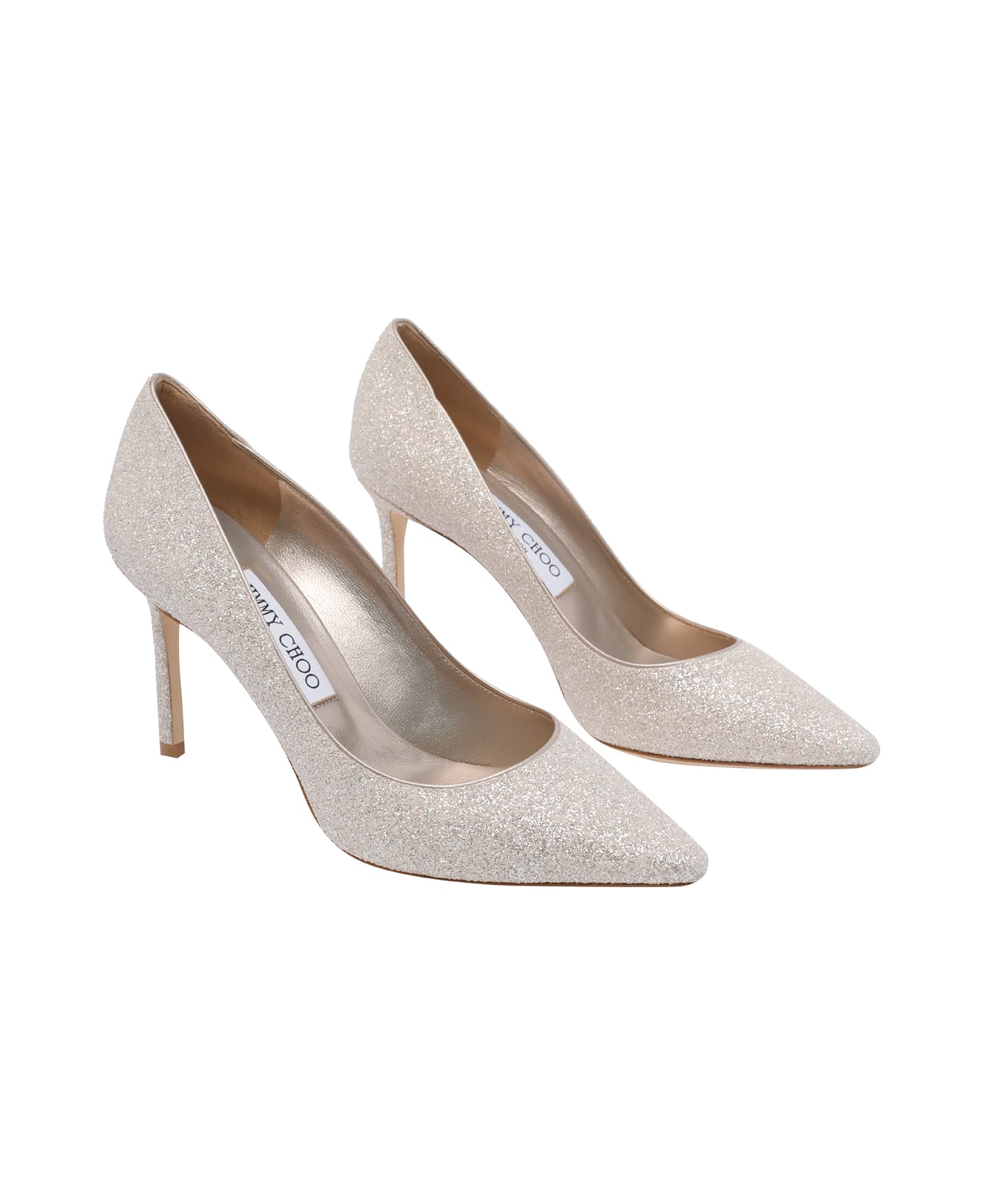 Jimmy Choo Romy Pumps - Golden