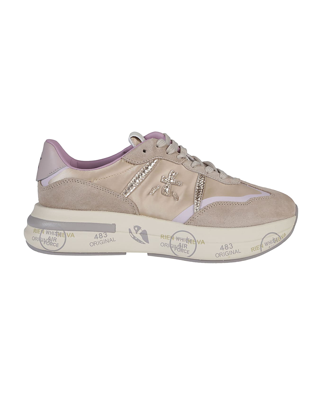 Premiata Cassie Sneakers - Taupe