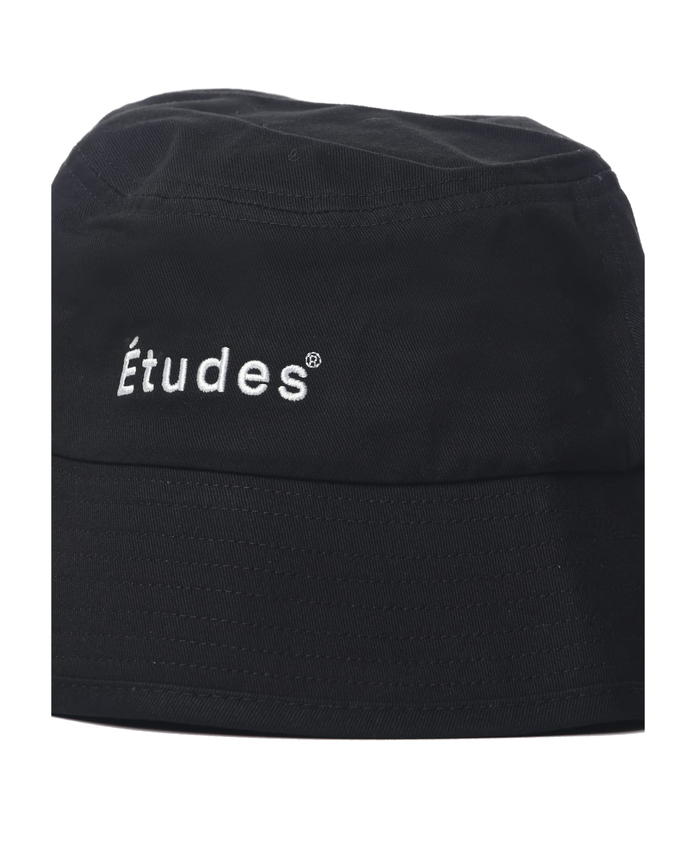 Études Bucket Hat With Logo - Black 帽子