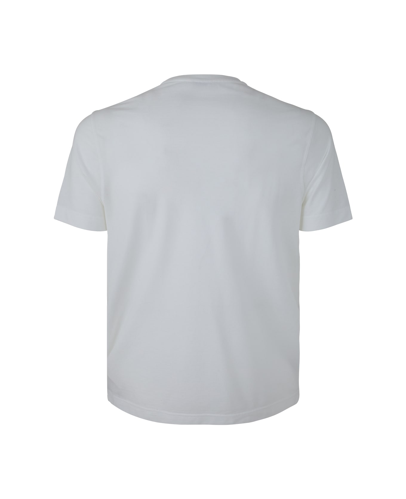 Zanone Short Sleeves T-shirt - White