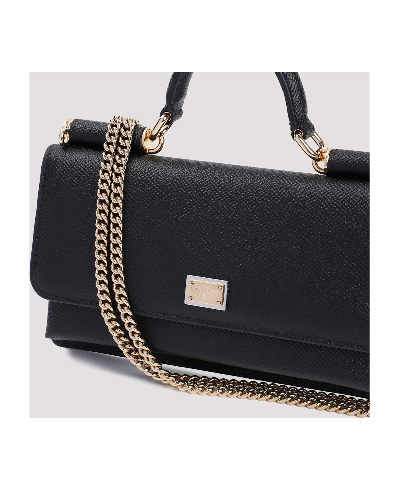 Dolce & Gabbana Dauphine Phone Handbag - Nero