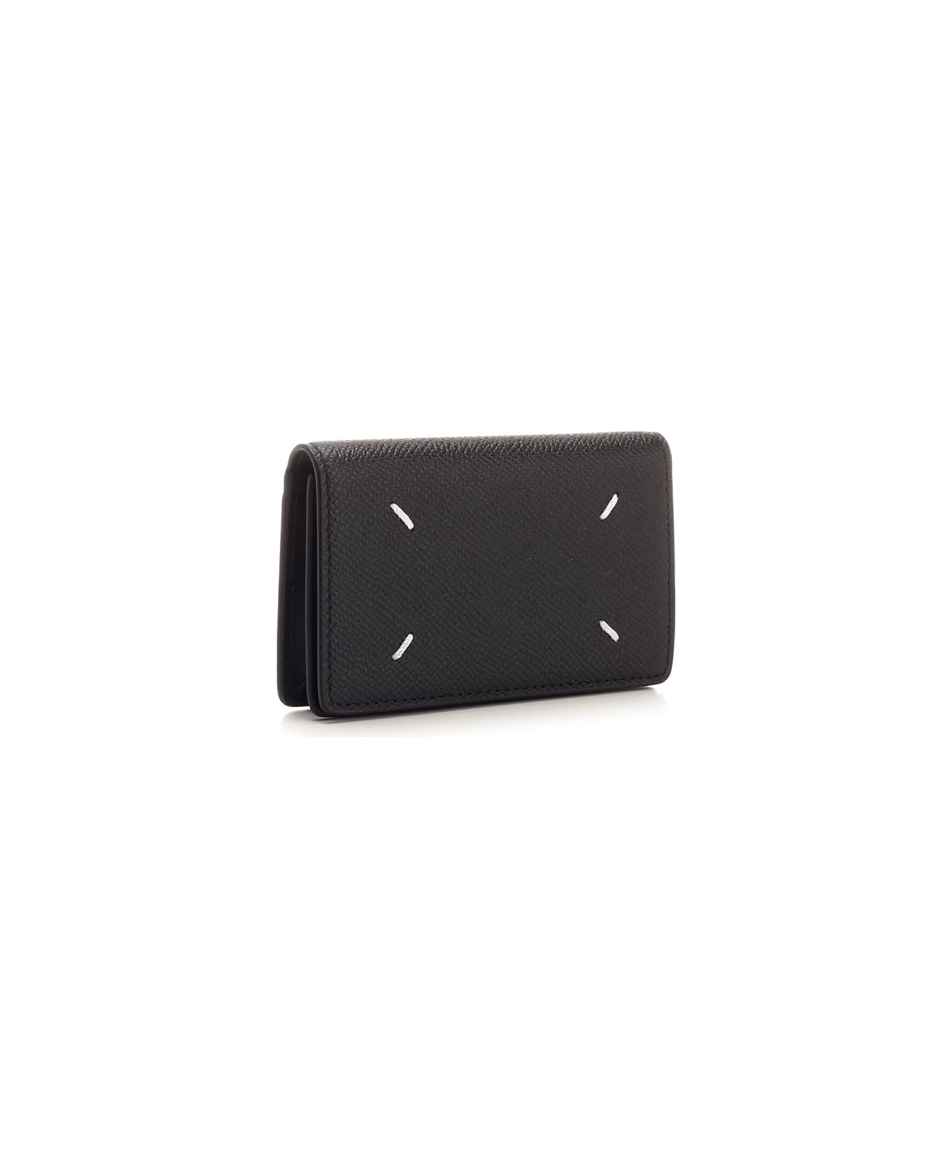 Maison Margiela Leather Card Holder - Black