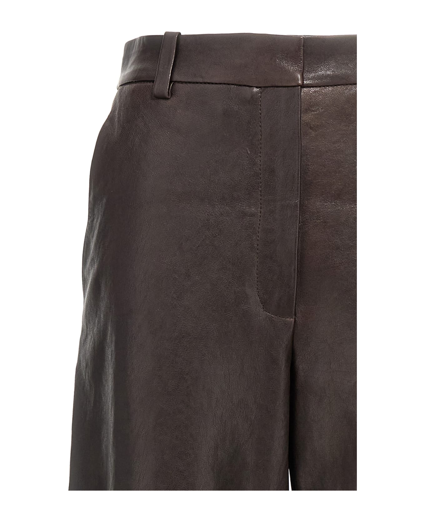 Khaite Caiton Pants - BROWN