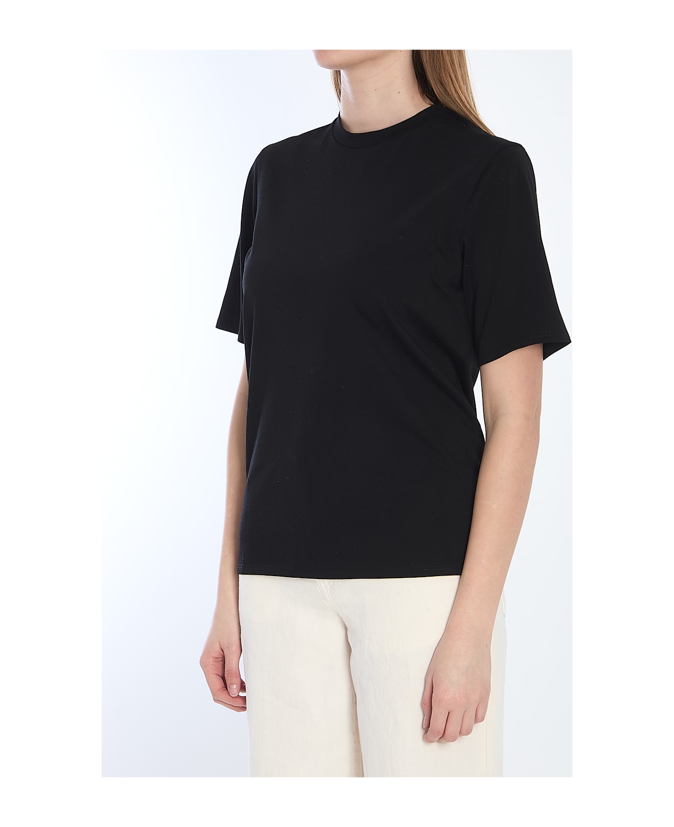 The Row Chiara T-shirt - BLACK