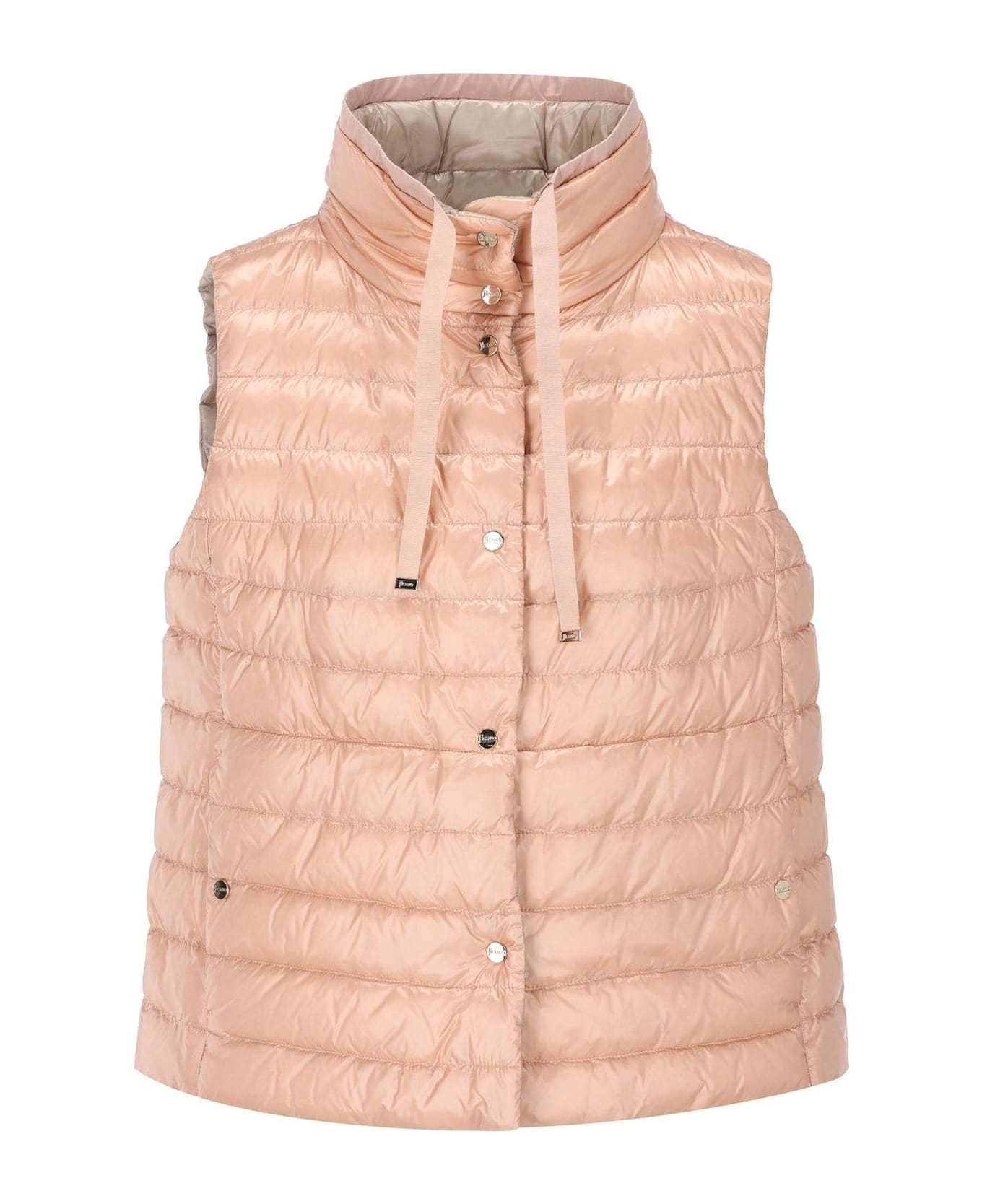 Herno Reversible Sleeveless Jacket - Pink