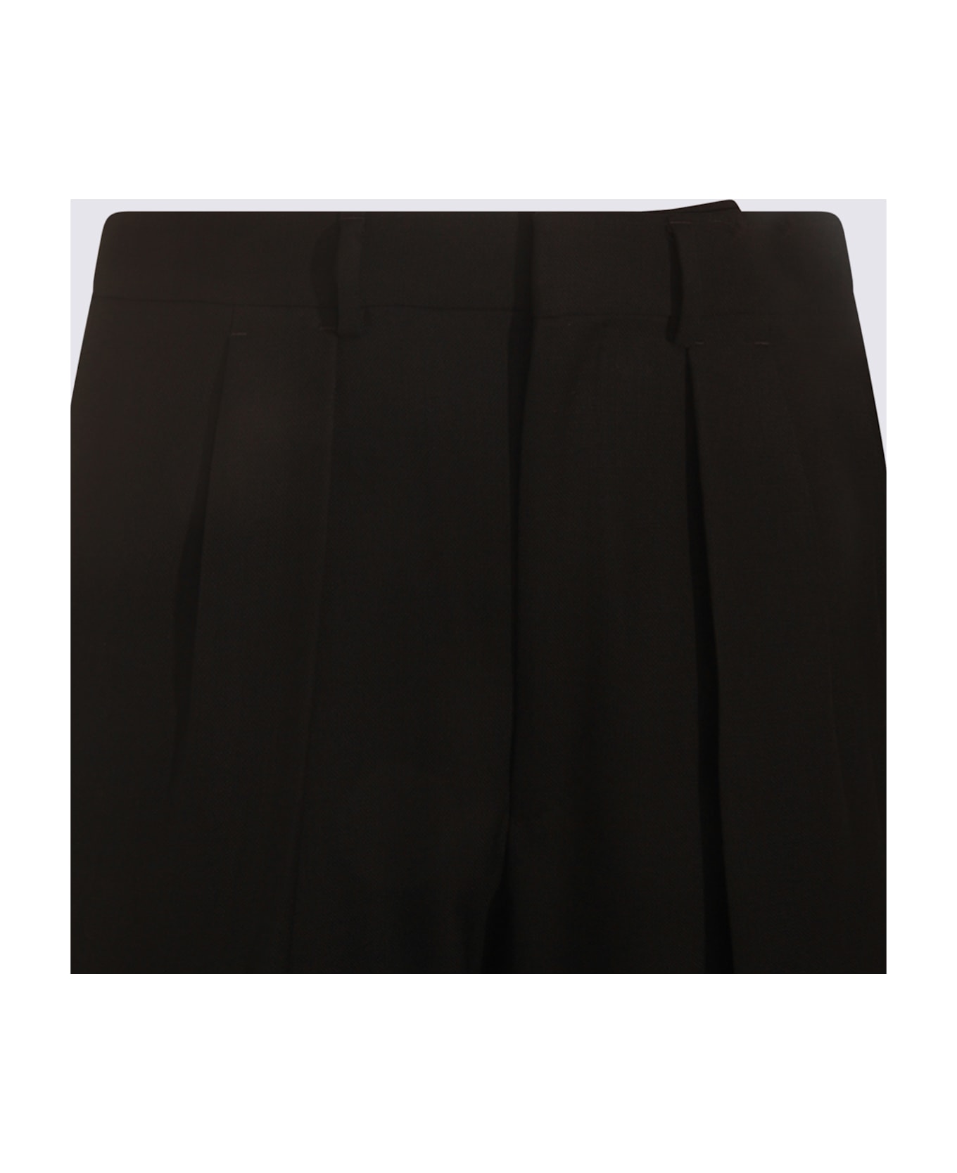 Tom Ford Black Wool Pants - Black