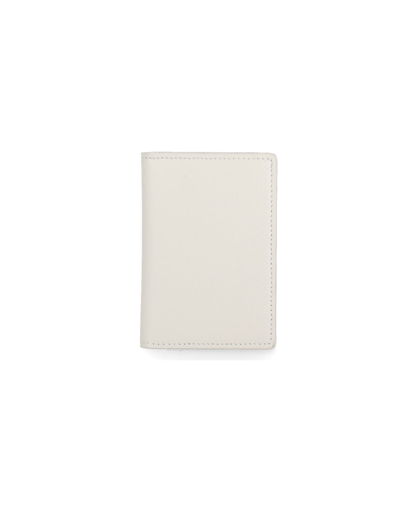 Maison Margiela Bi-fold Card Holder - Ivory
