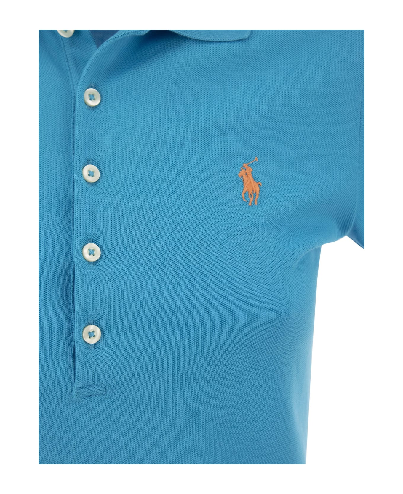 Polo Ralph Lauren Pony Polo Shirt - Light Blue