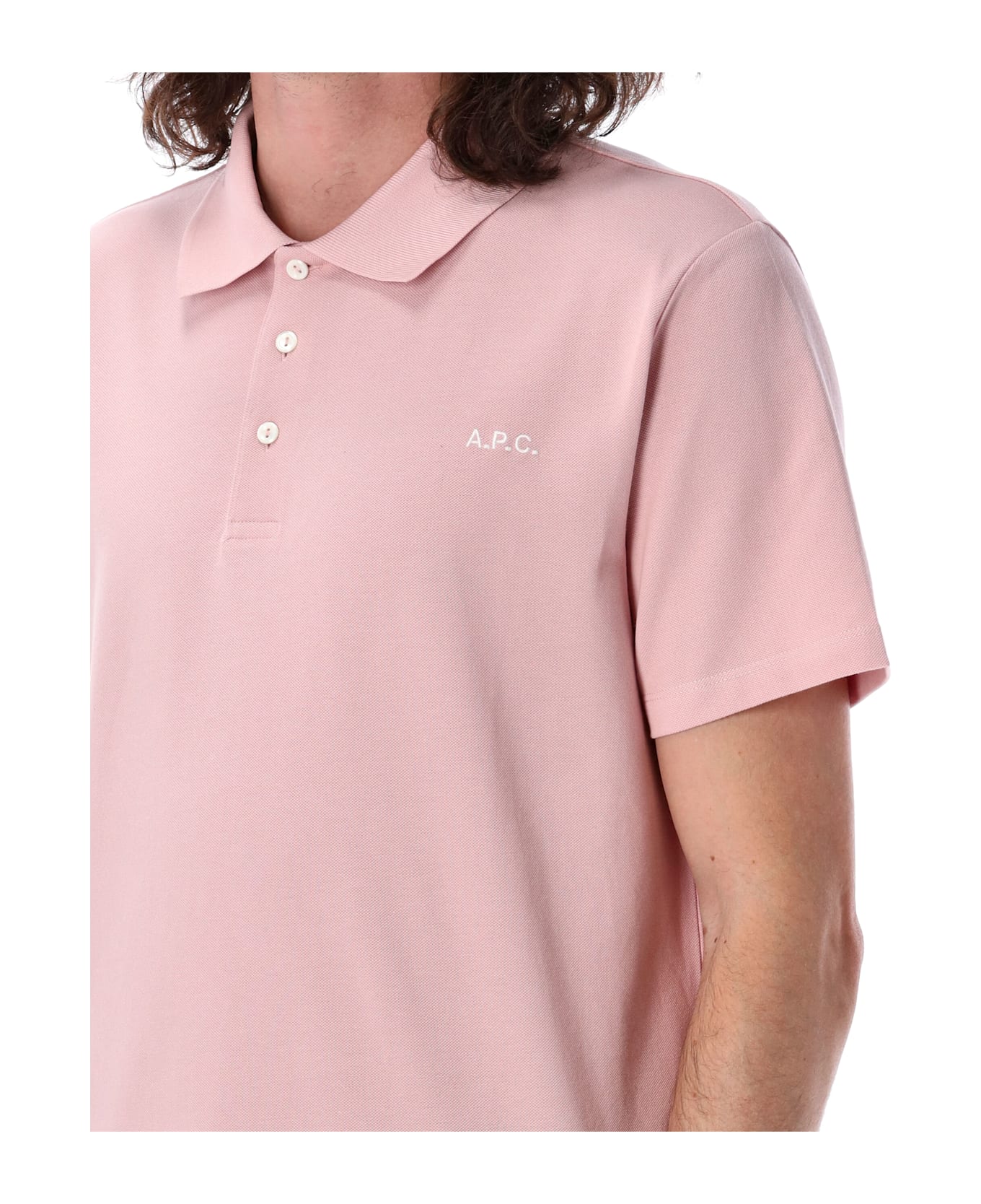 A.P.C. Standard Polo Shirt - PINK