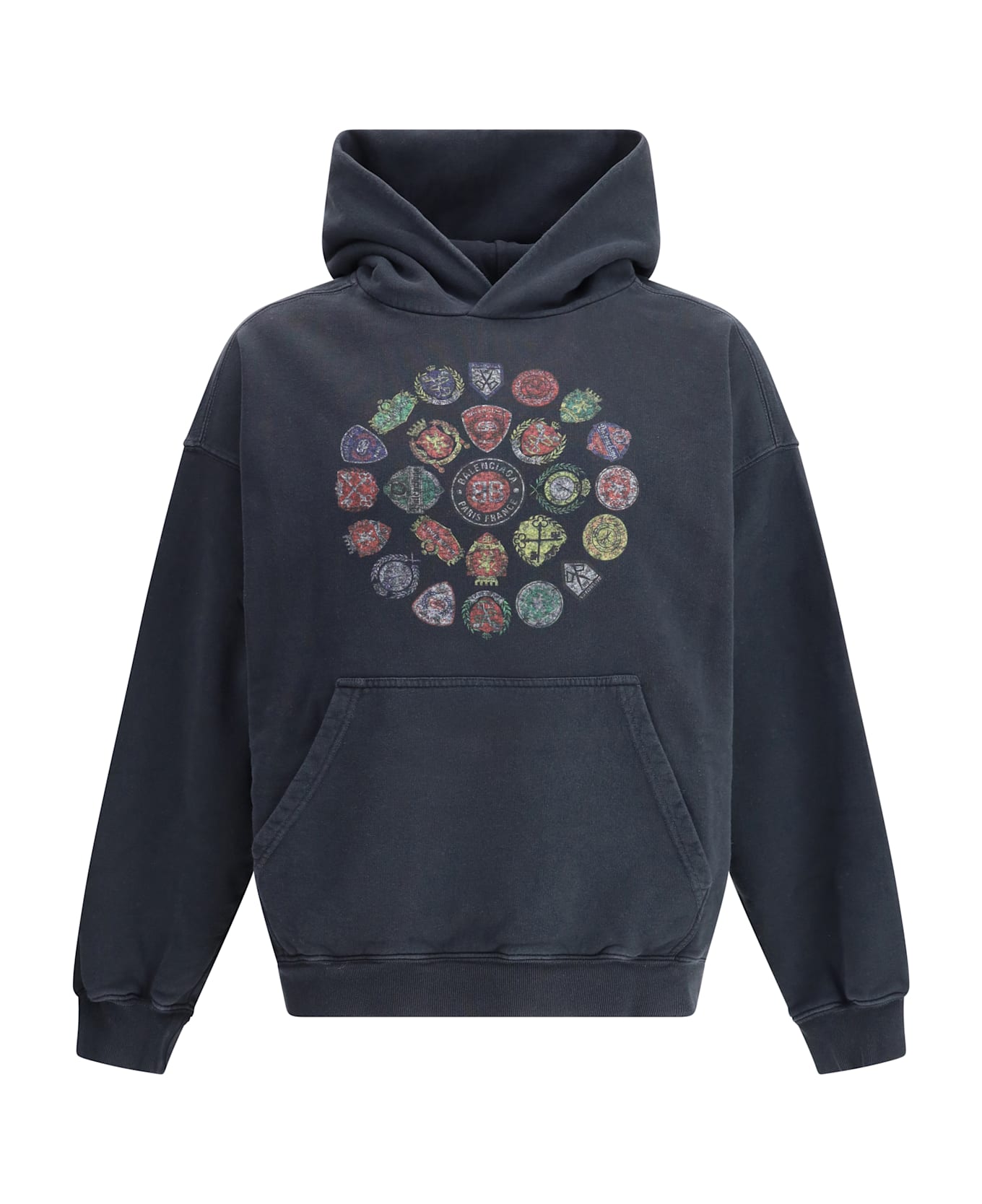 Balenciaga Spiral Crest Hoodie