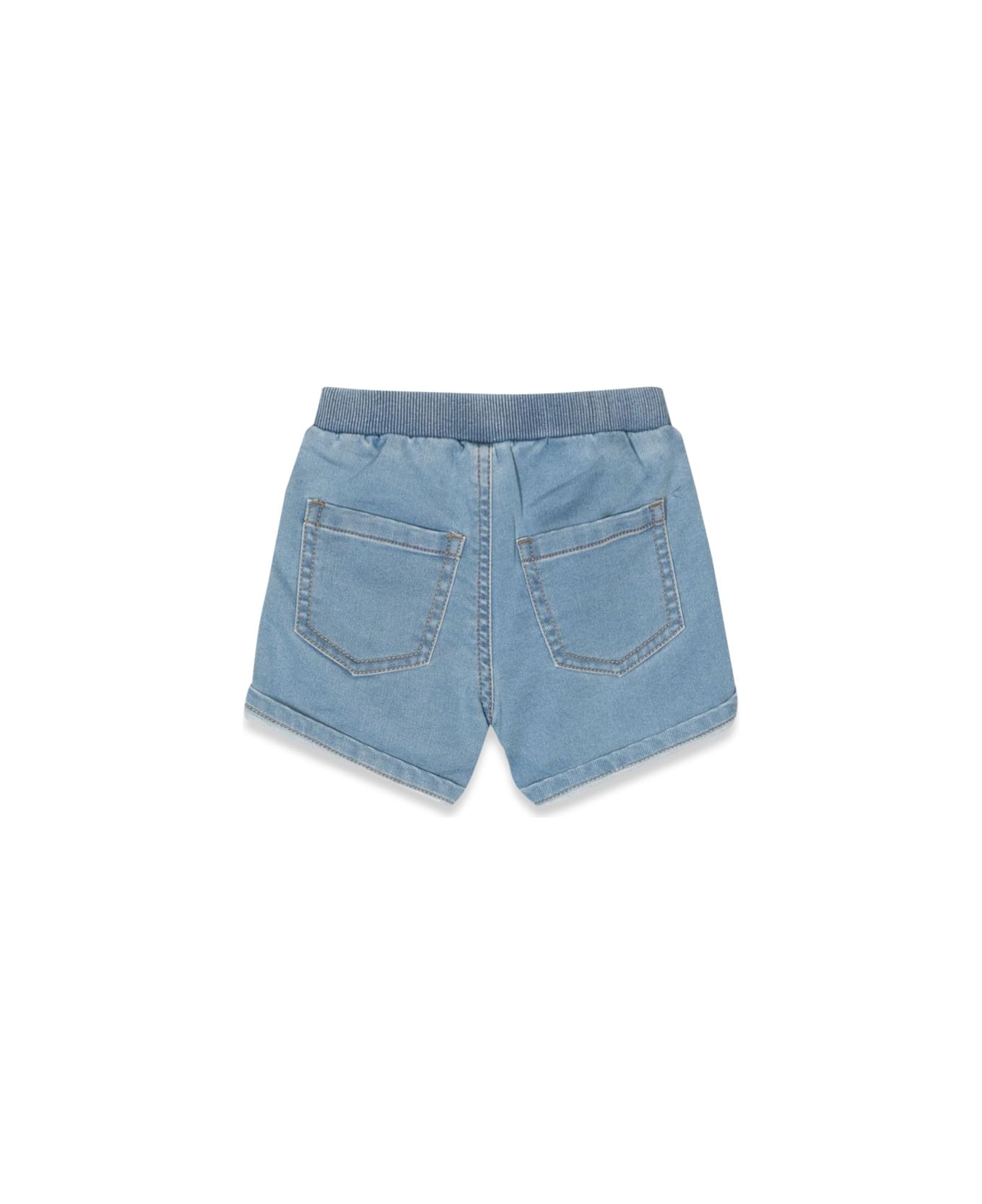 Moschino Denim Fleece Shorts - DENIM