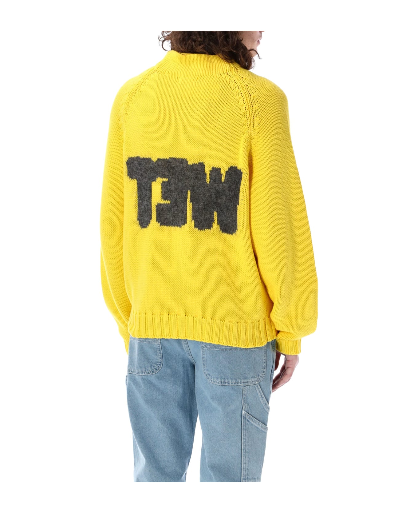 ERL Wet Sweater - YELLOW
