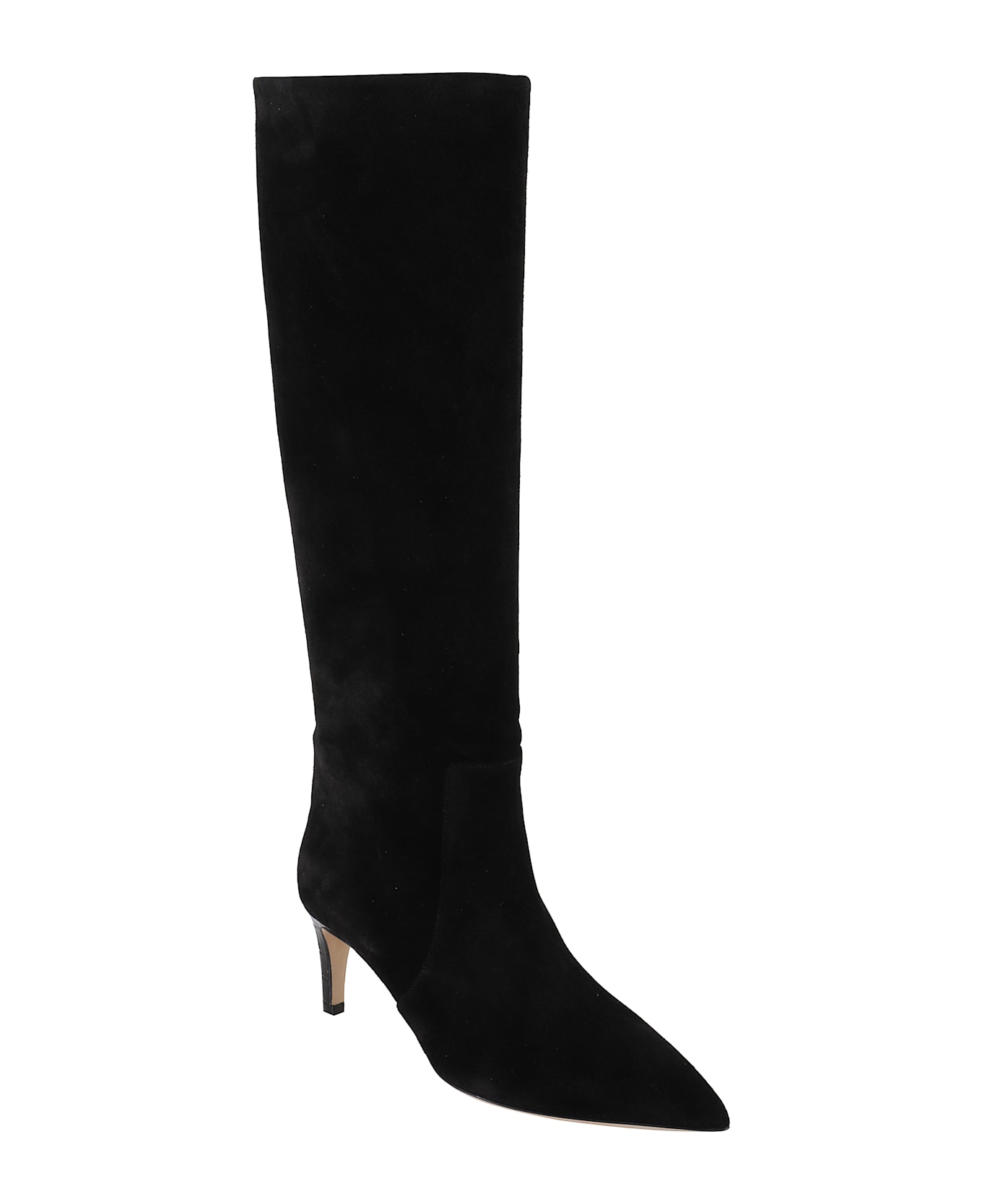 Paris Texas Stiletto Boot 60 - Black