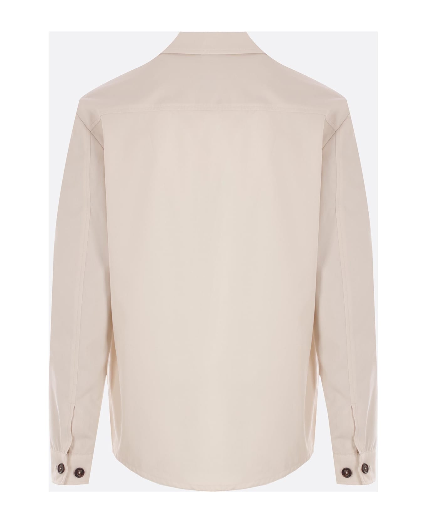 Eleventy Cotton Overshirt - SAND