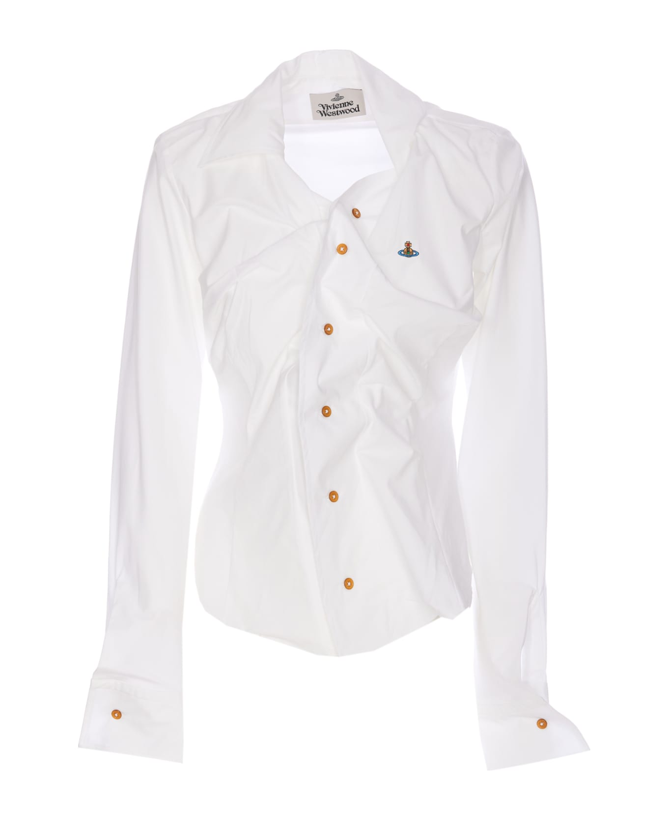 Vivienne Westwood Drunken Shirt - WHITE