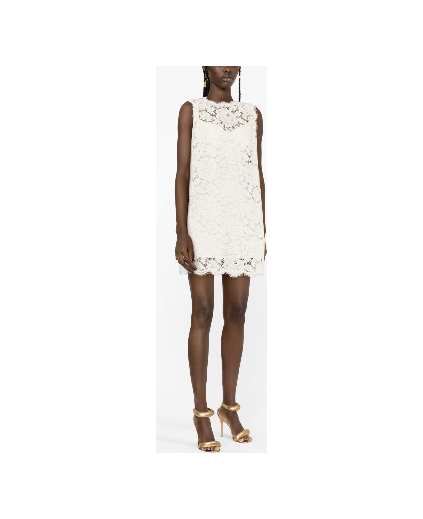 Dolce 
Gabbana Lace Dress - White
