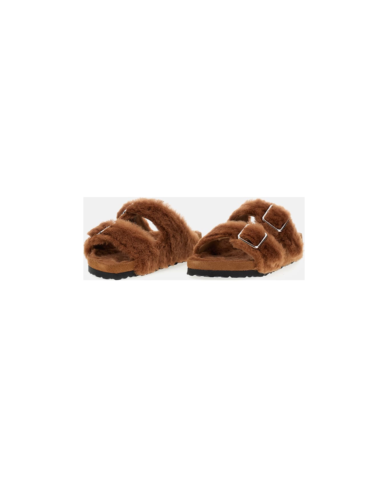 Birkenstock Becomes Berlin Arizona Shearling 1774 - Brown