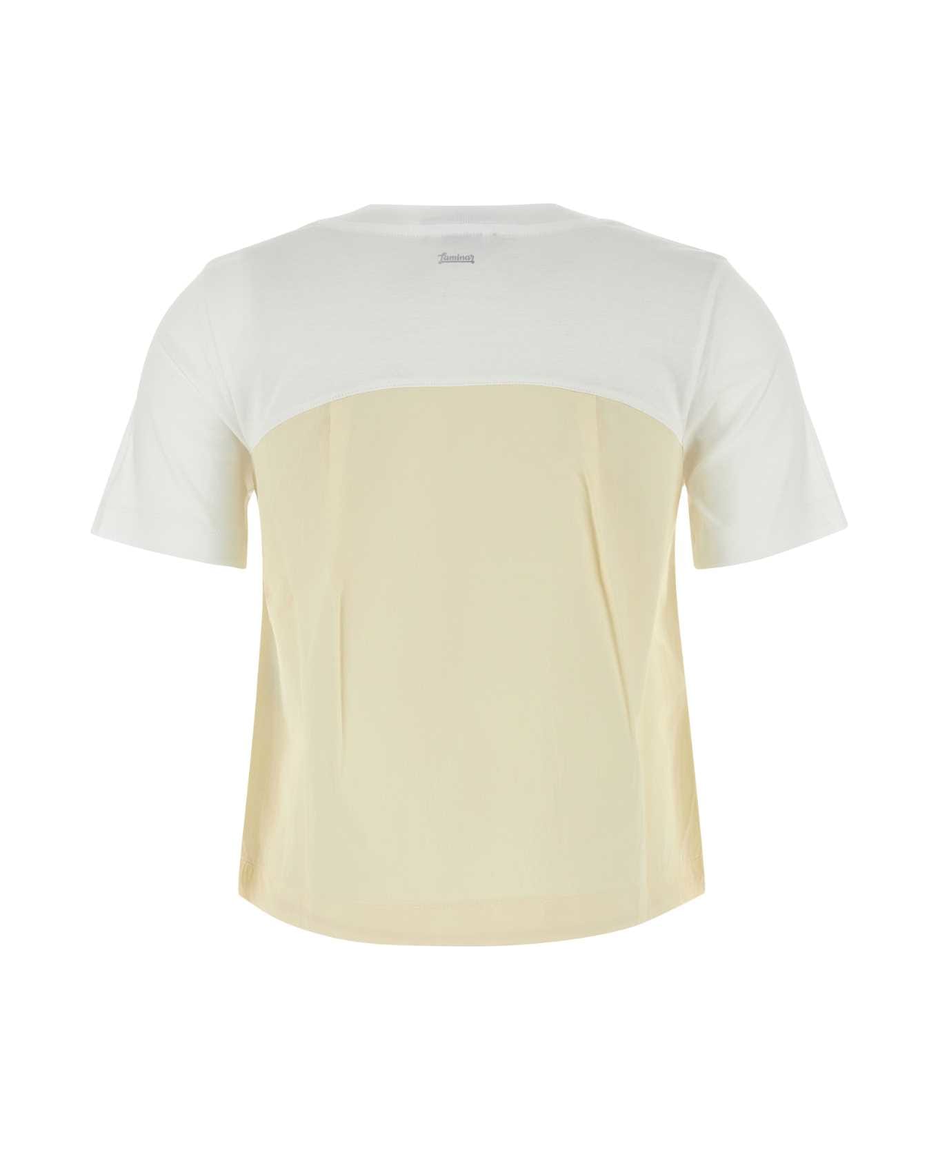 Herno White Cotton T-shirt - BIANCO